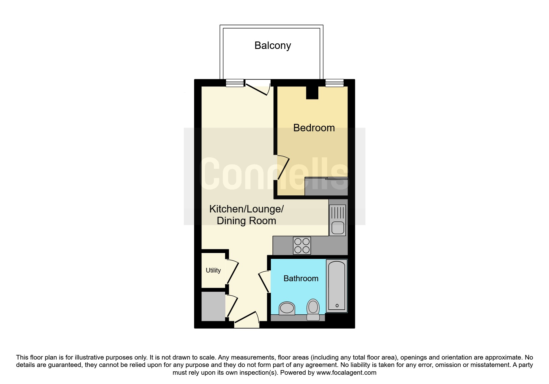 Flat 57, Brickfield Court, 5, Bath Road, Slough floorplan