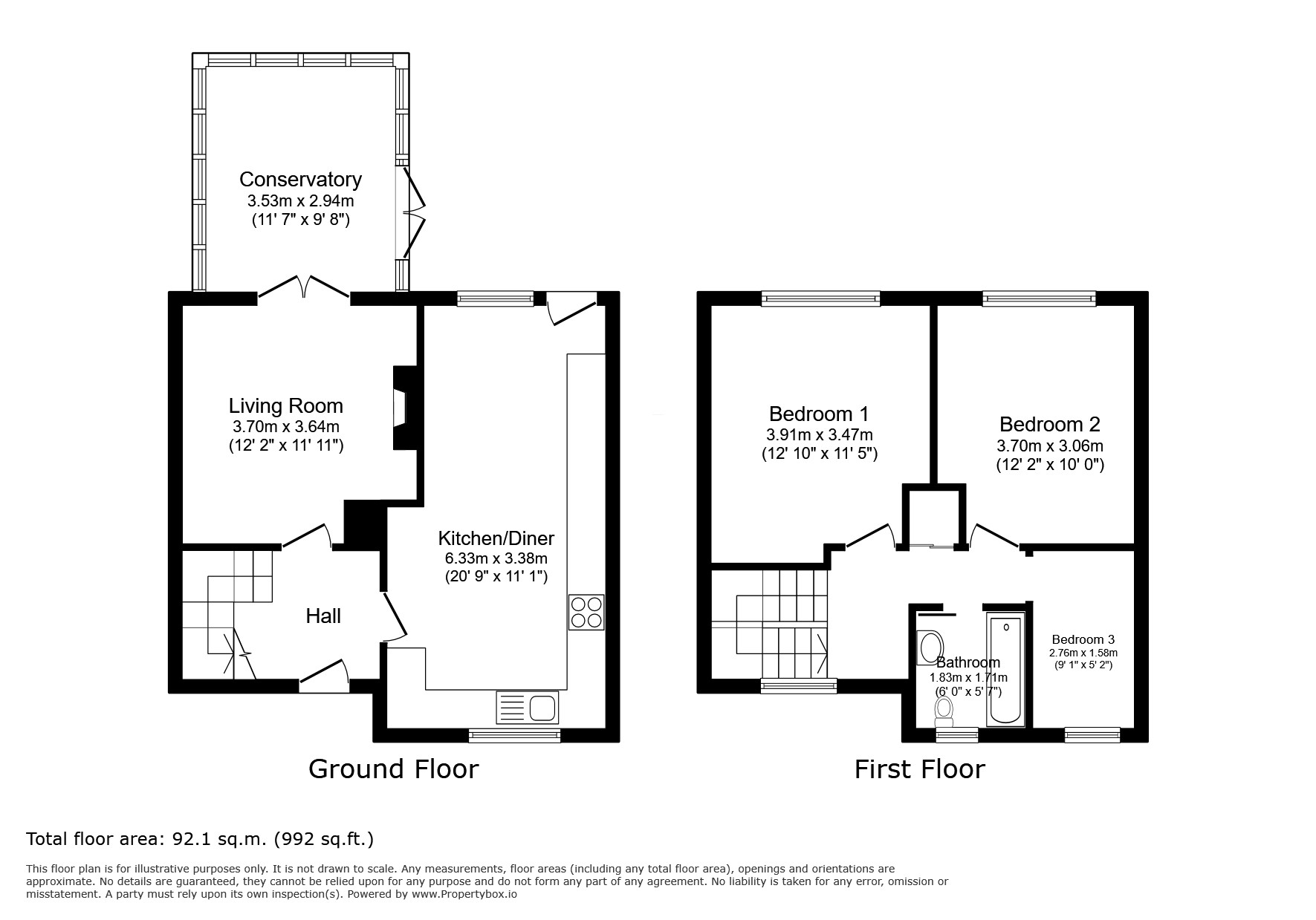 2, Housman Close, Chester floorplan
