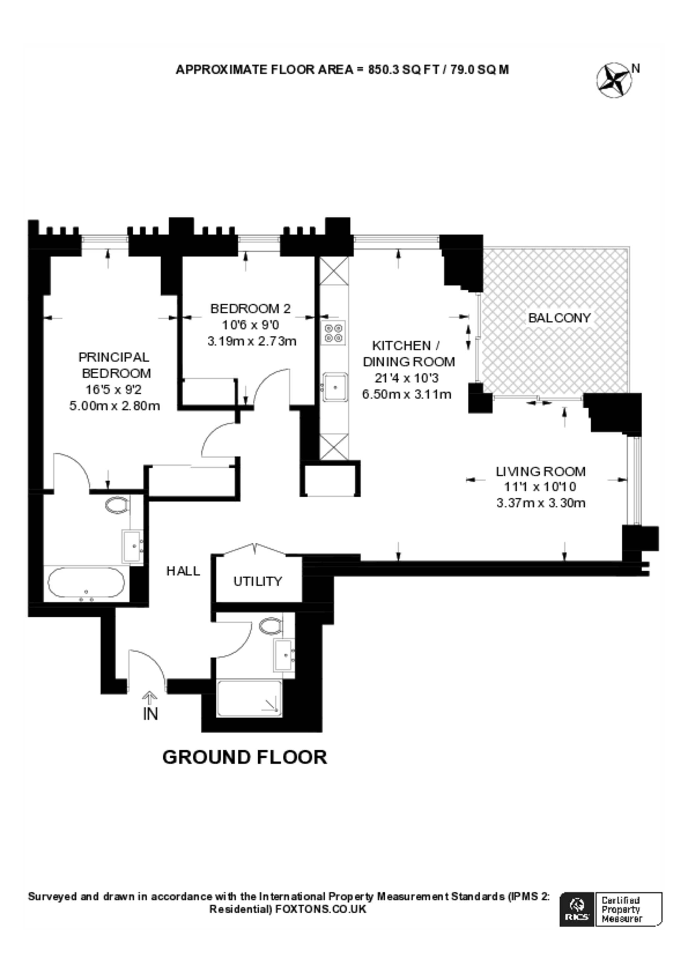 King's Road Park, Fulham floorplan