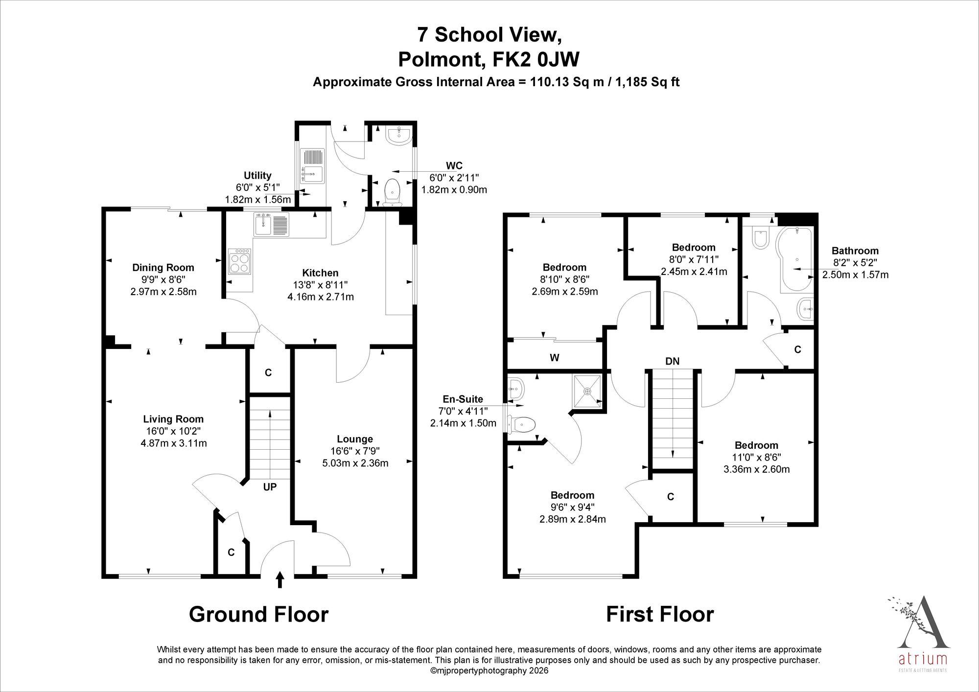 7 School View, Falkirk floorplan