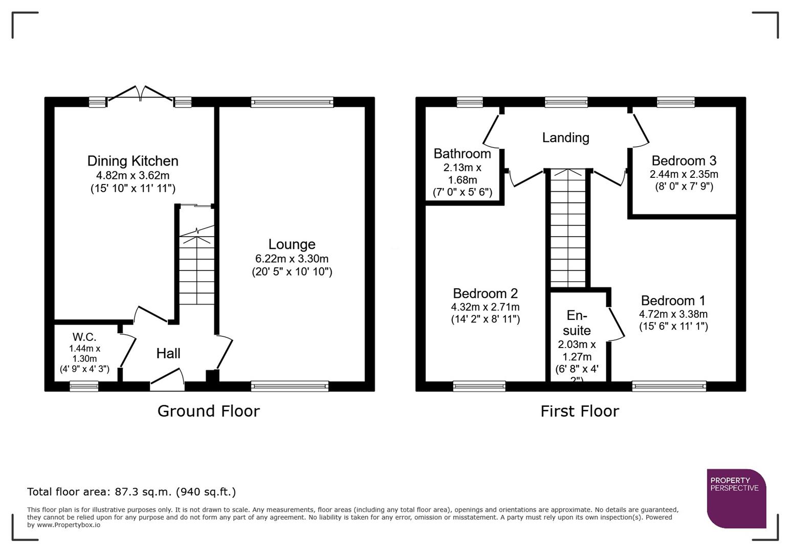 82, Lampman Way, Costhorpe, Worksop floorplan
