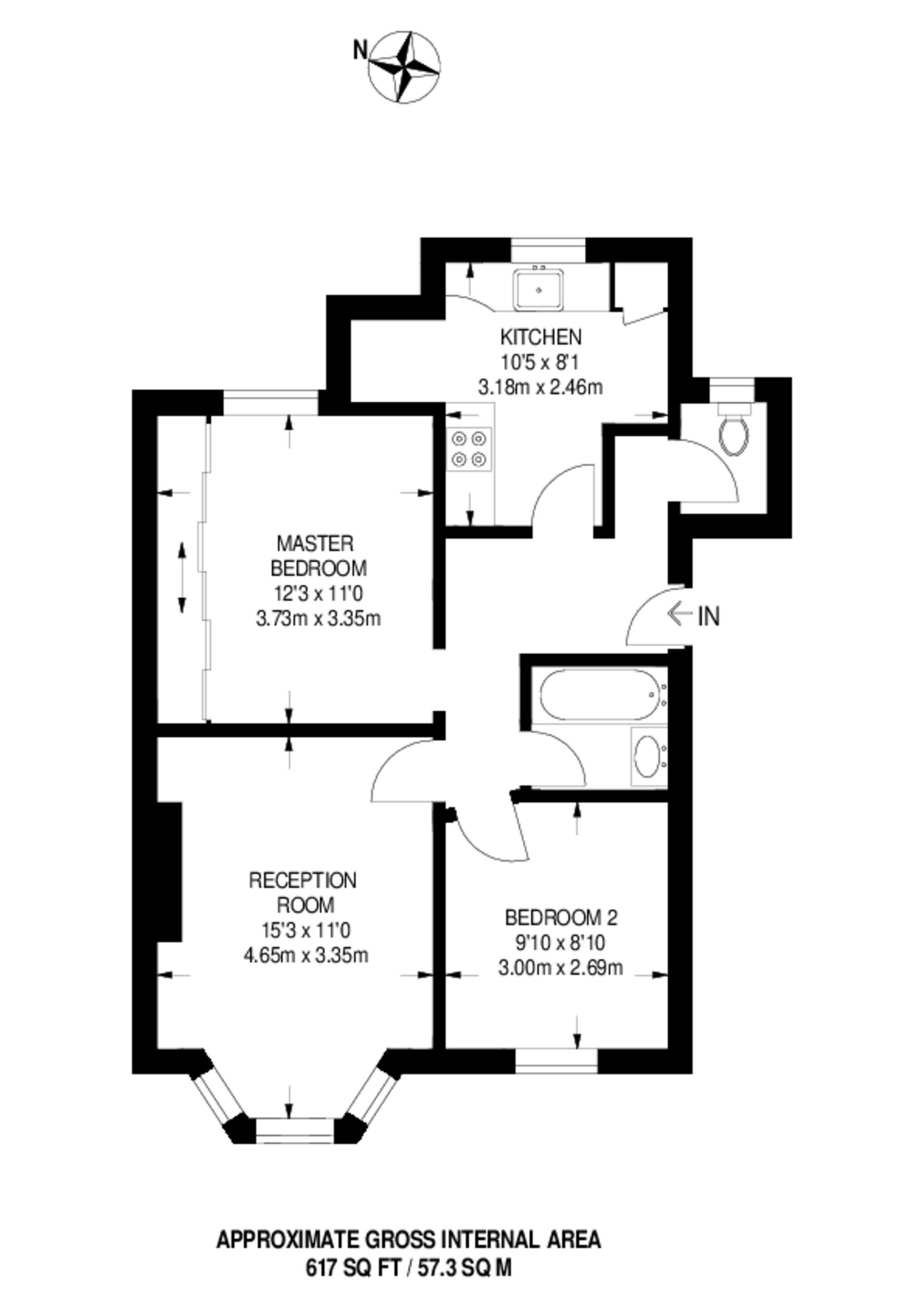Woodford New Road, Walthamstow floorplan