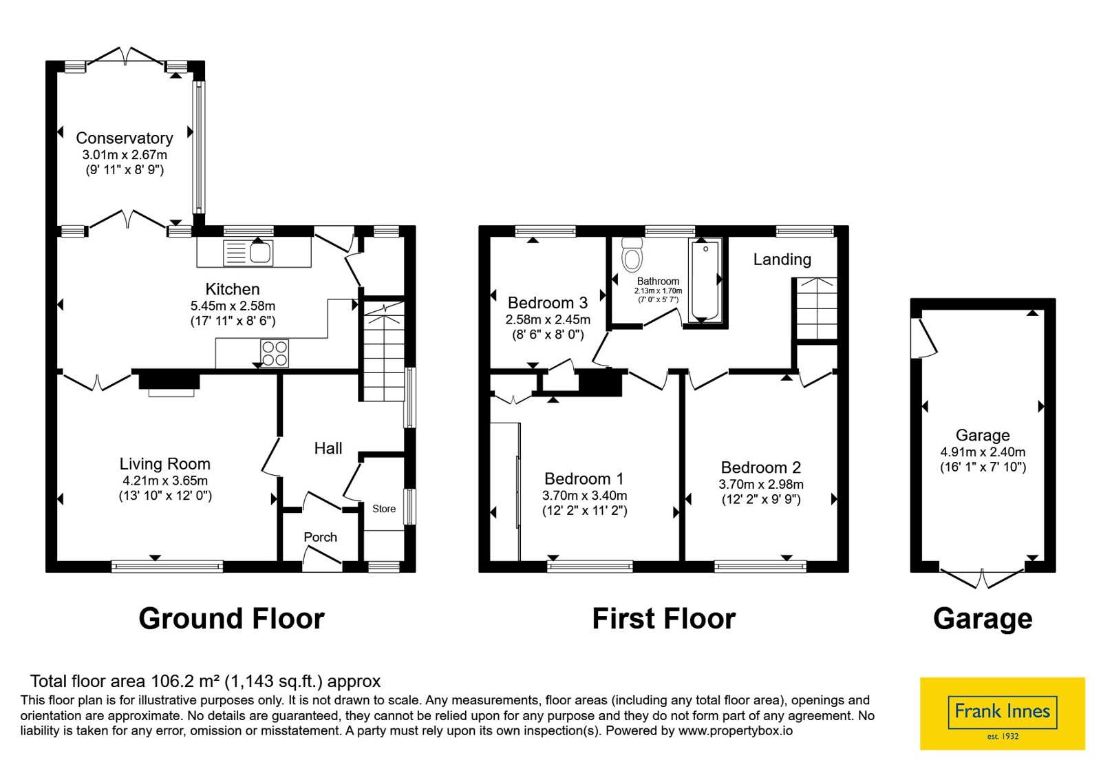 5, Nanpantan Road, Leicestershire floorplan
