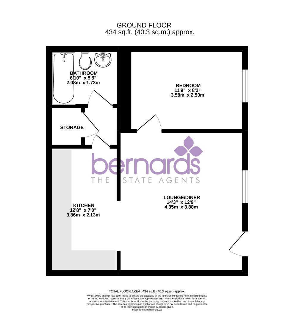 Milton Road, Portsmouth PO3, 1 bedroom flat for sale 61747495
