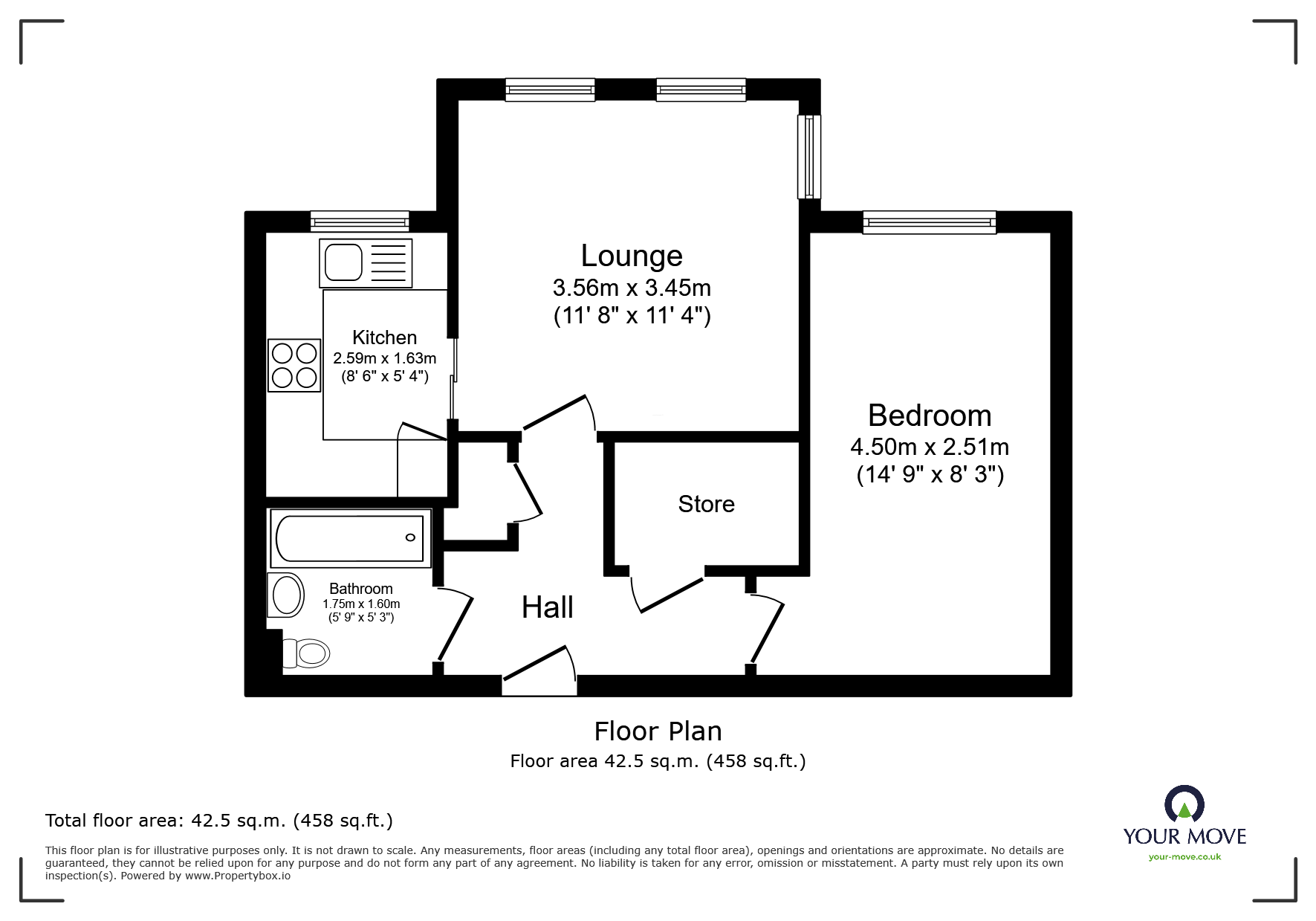 5, Small Thorn Place, Swadlincote floorplan
