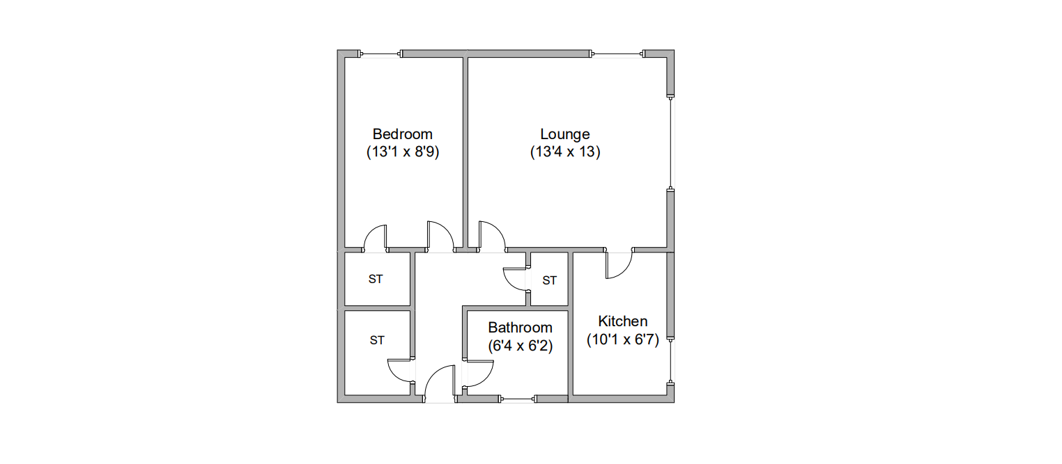 Banner Road, Glasgow floorplan