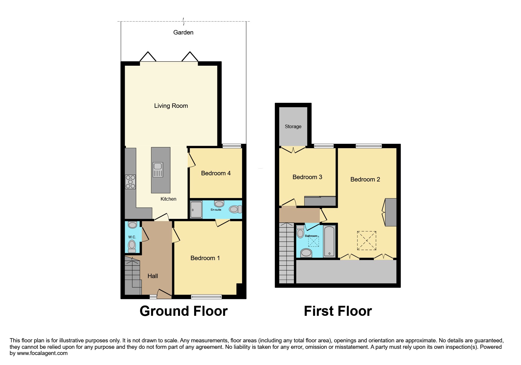 33a, Lowfield Road, London floorplan