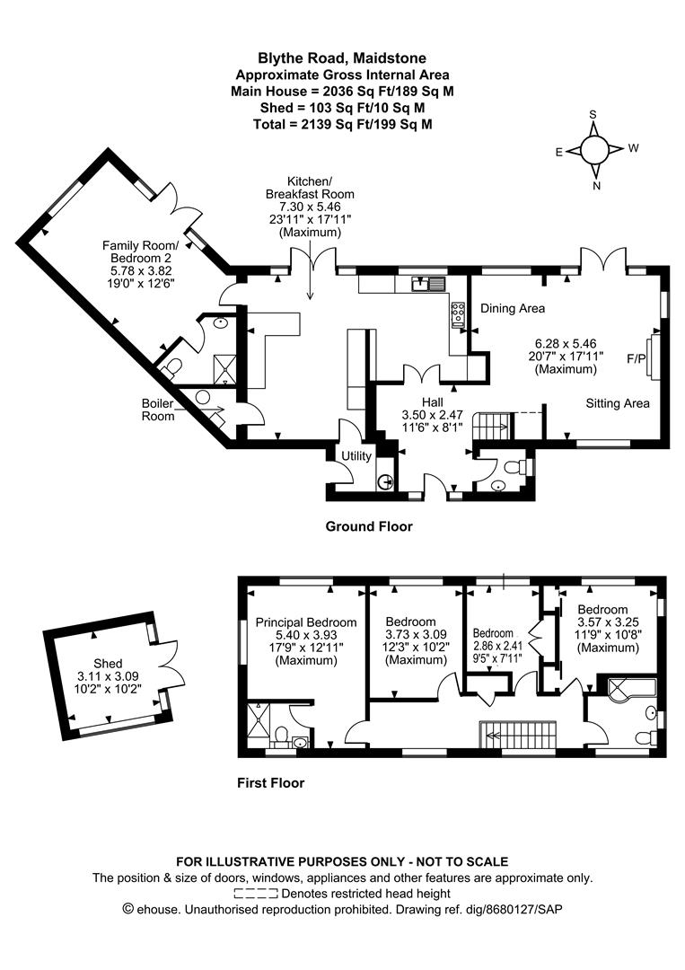 52, Blythe Road, Maidstone floorplan