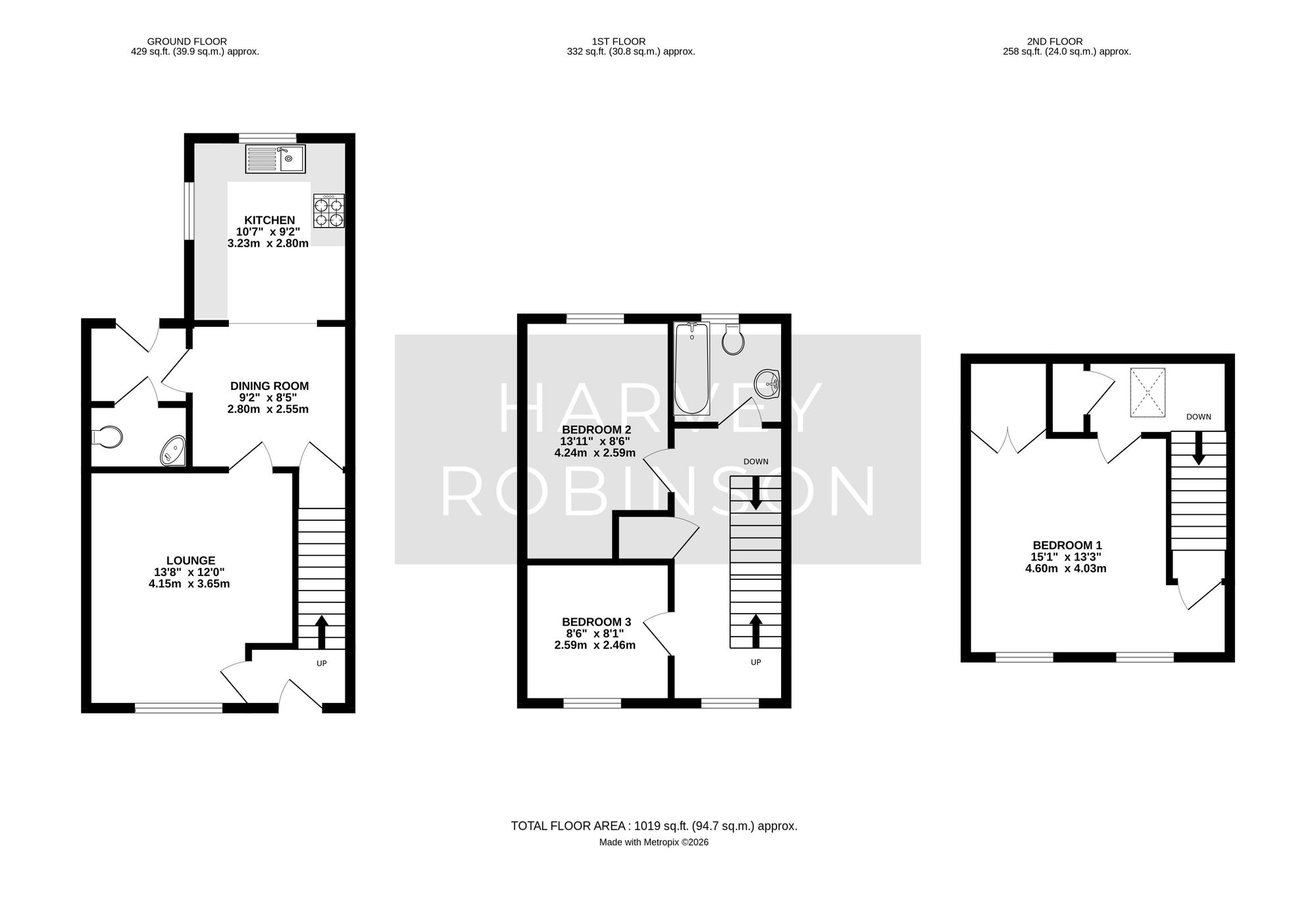 7, Station Square, St. Neots floorplan