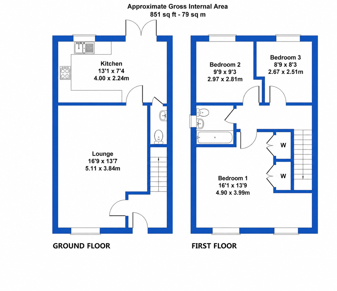 4, Draper Close, Nottingham floorplan
