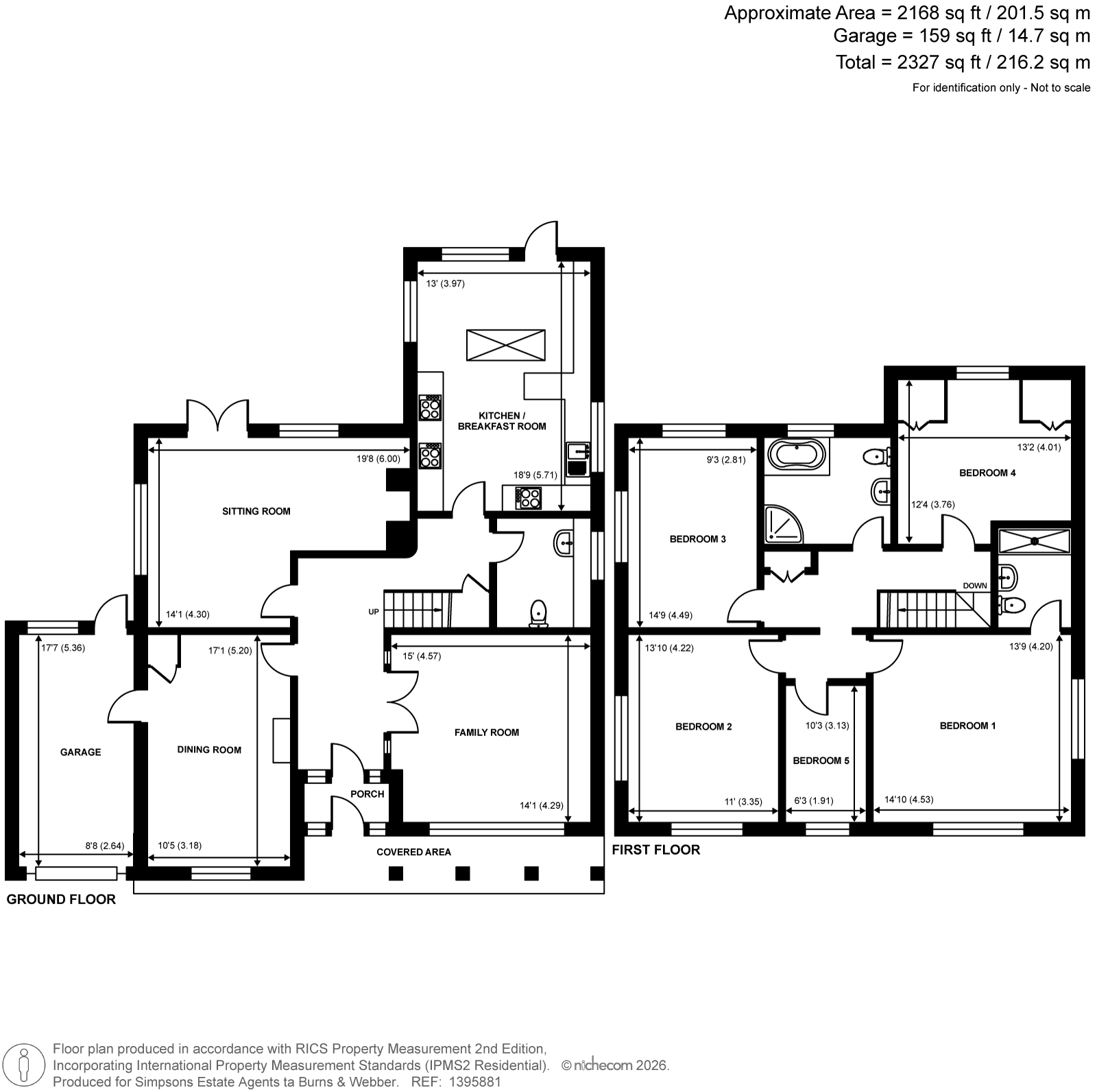 The Dene, 28, Hillside Road, Aldershot floorplan