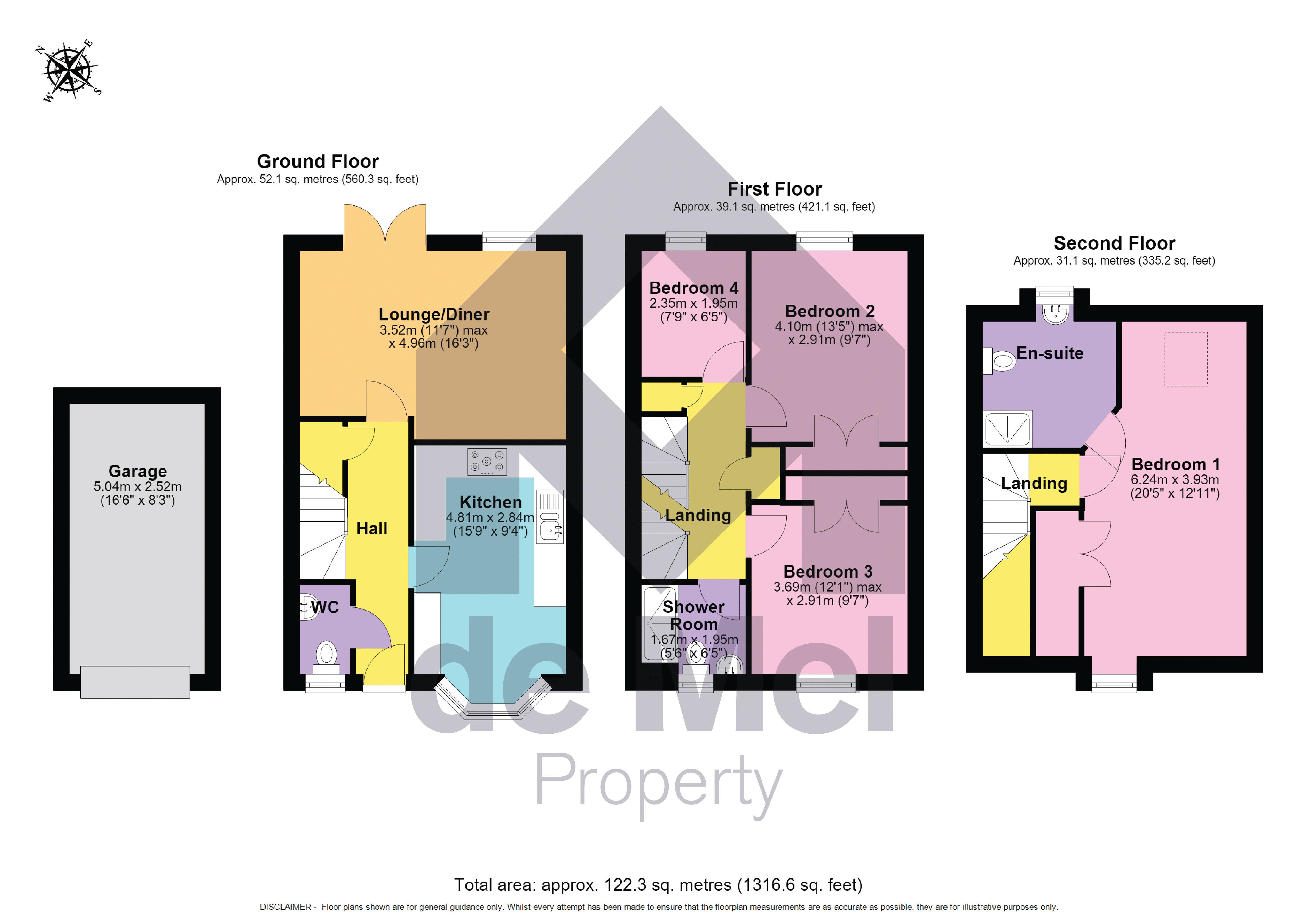 5, Willett Gardens, Cheltenham floorplan