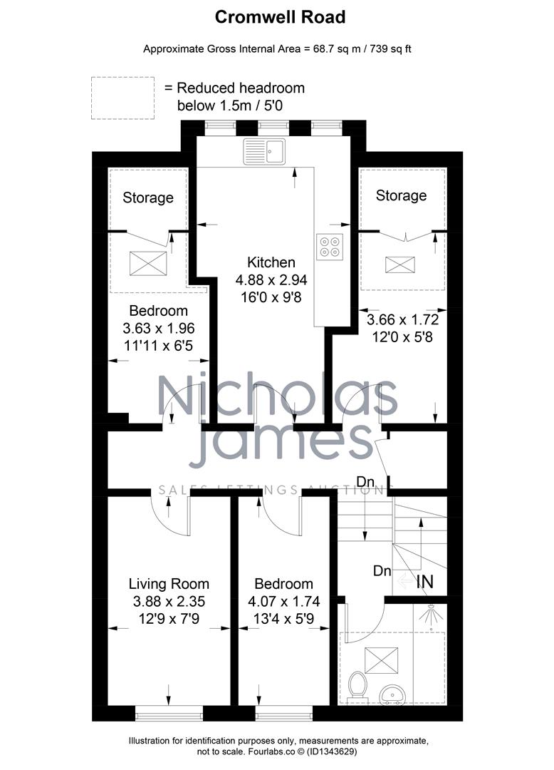 Cromwell Road, Hove floorplan