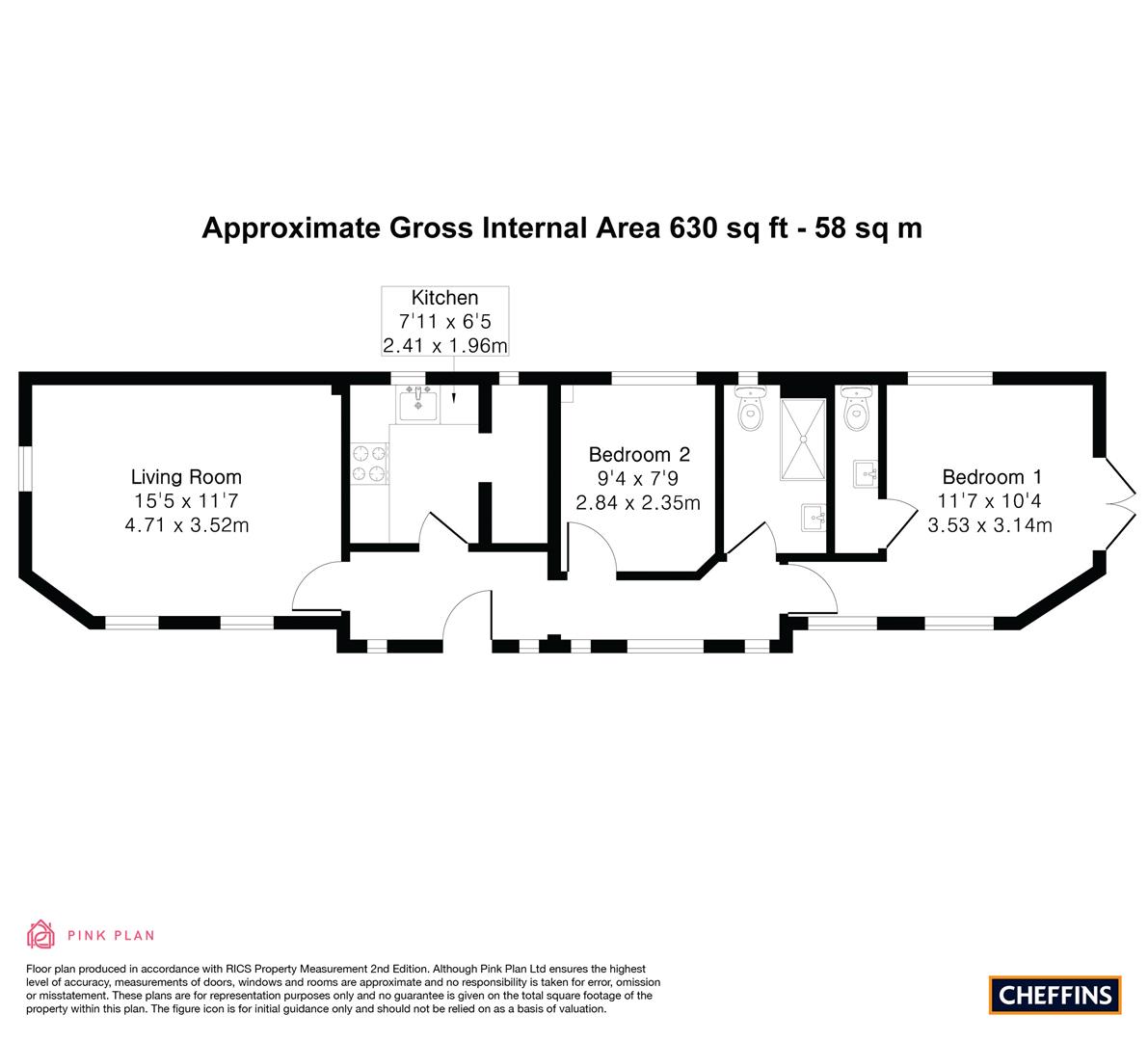 65 Tower Court, Tower Road, Ely floorplan
