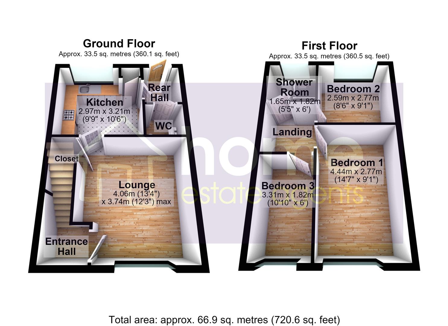 Elm Tree Drive, Dukinfield floorplan