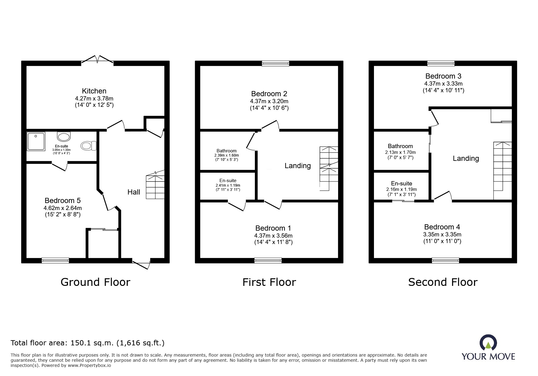 8 Richmond Court,, St. Davids Hill, Exeter floorplan