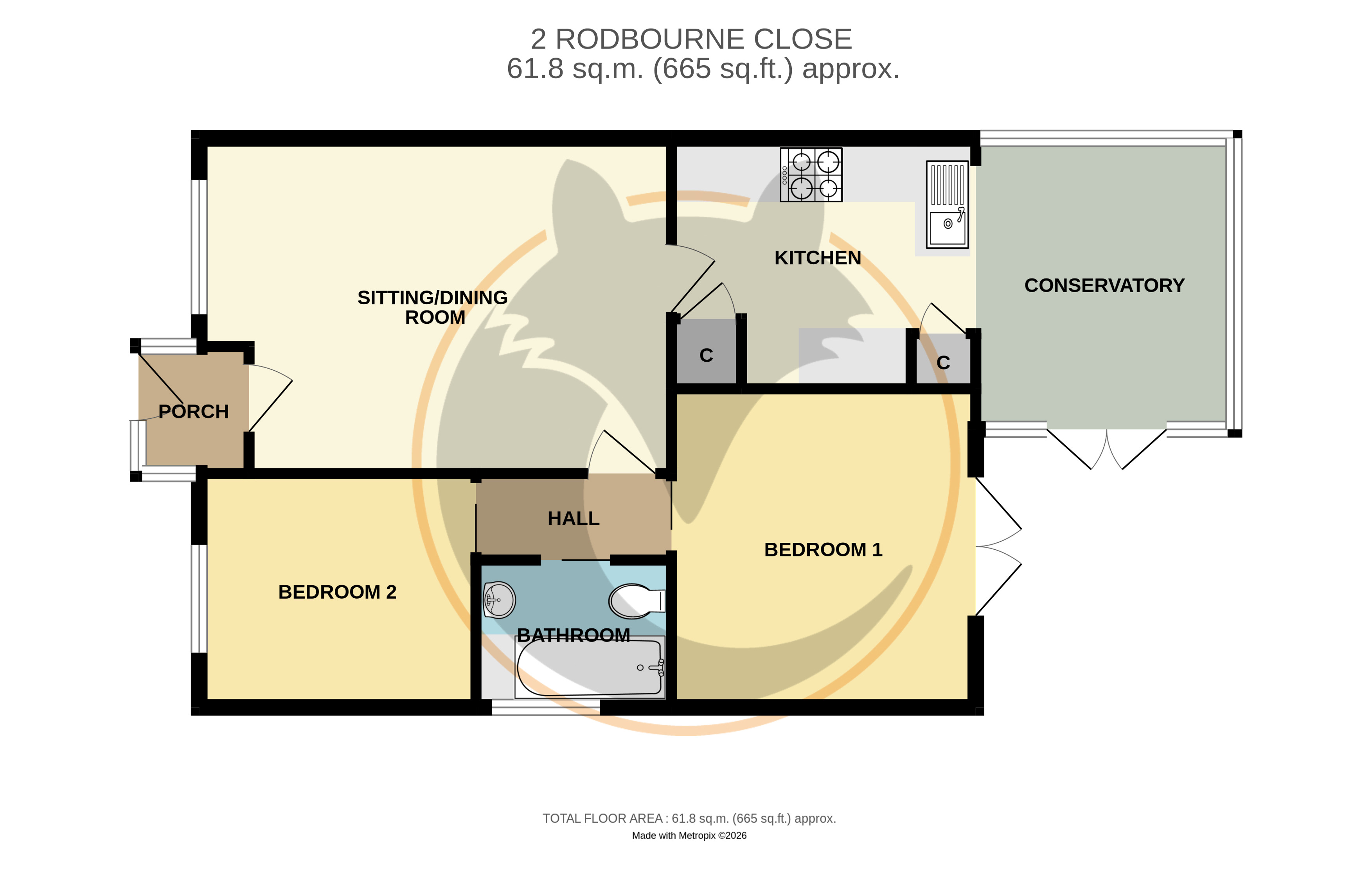 2, Rodbourne Close, Lymington floorplan