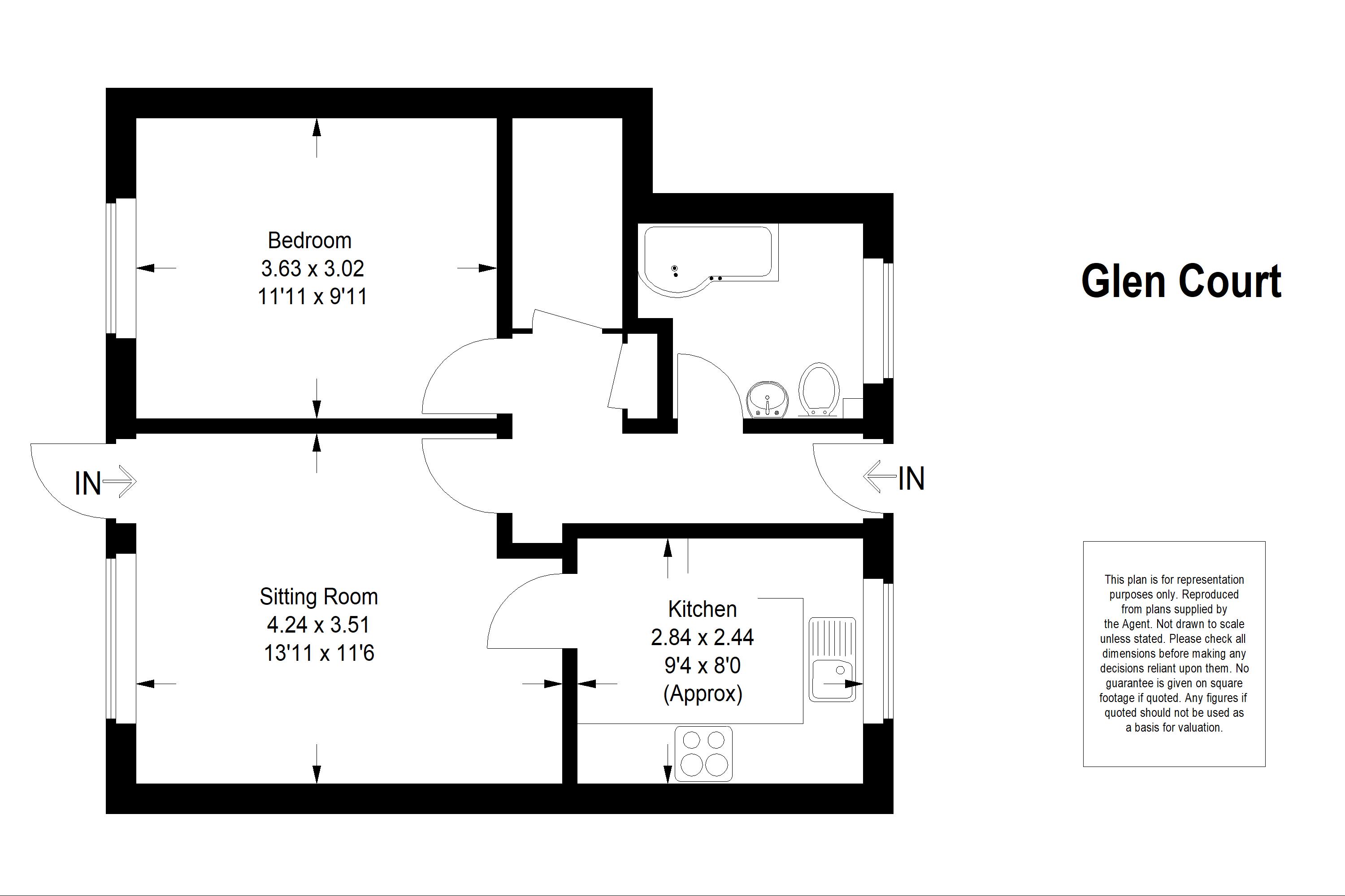 1 Bedrooms Flat for sale in Glen Court, Beacon Hill, Hindhead GU26