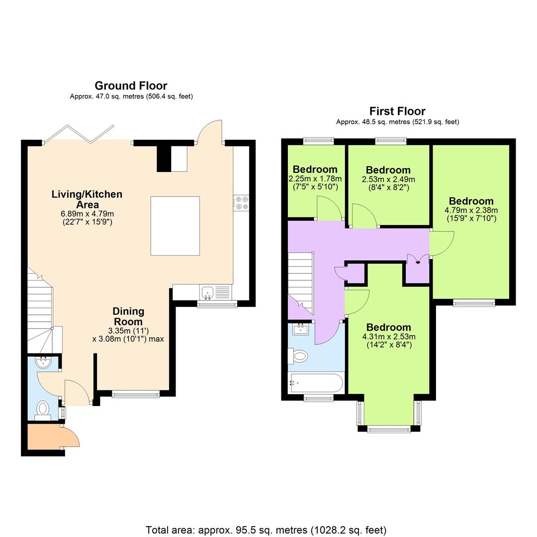 17, Brakynbery, Berkhamsted floorplan