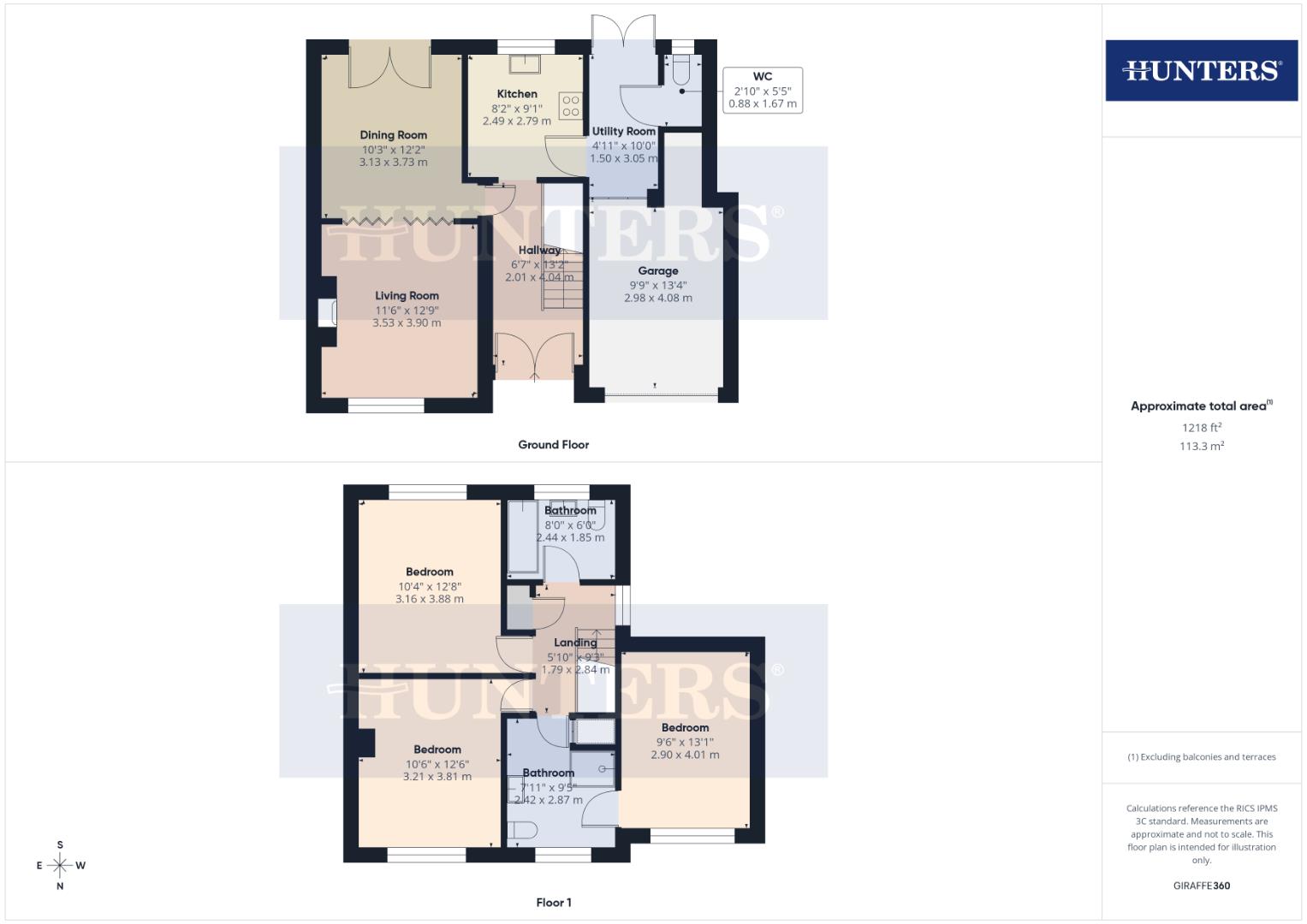 111, Constable Road, Bridlington floorplan