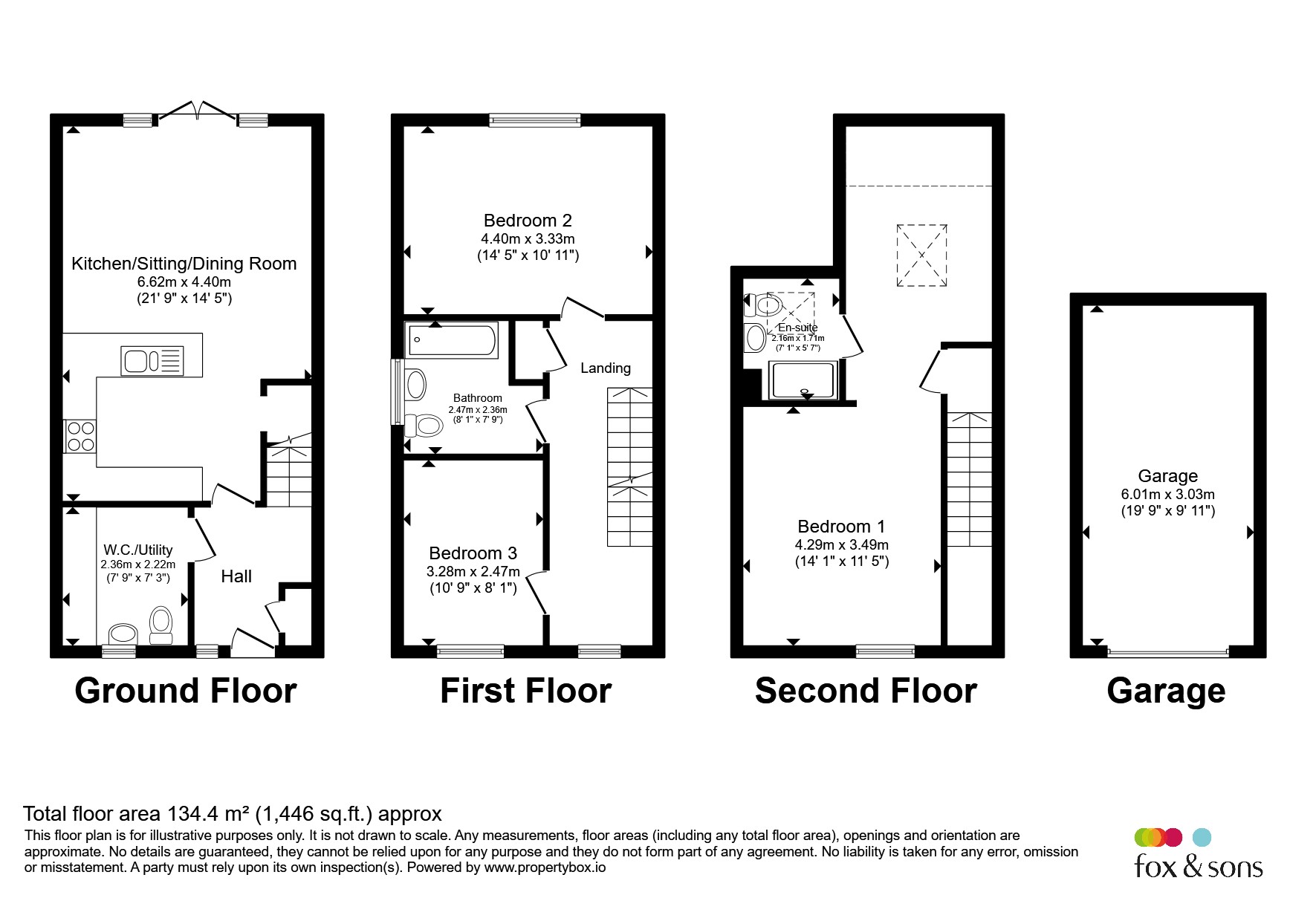 36, Avenue De Warenne, Hassocks floorplan