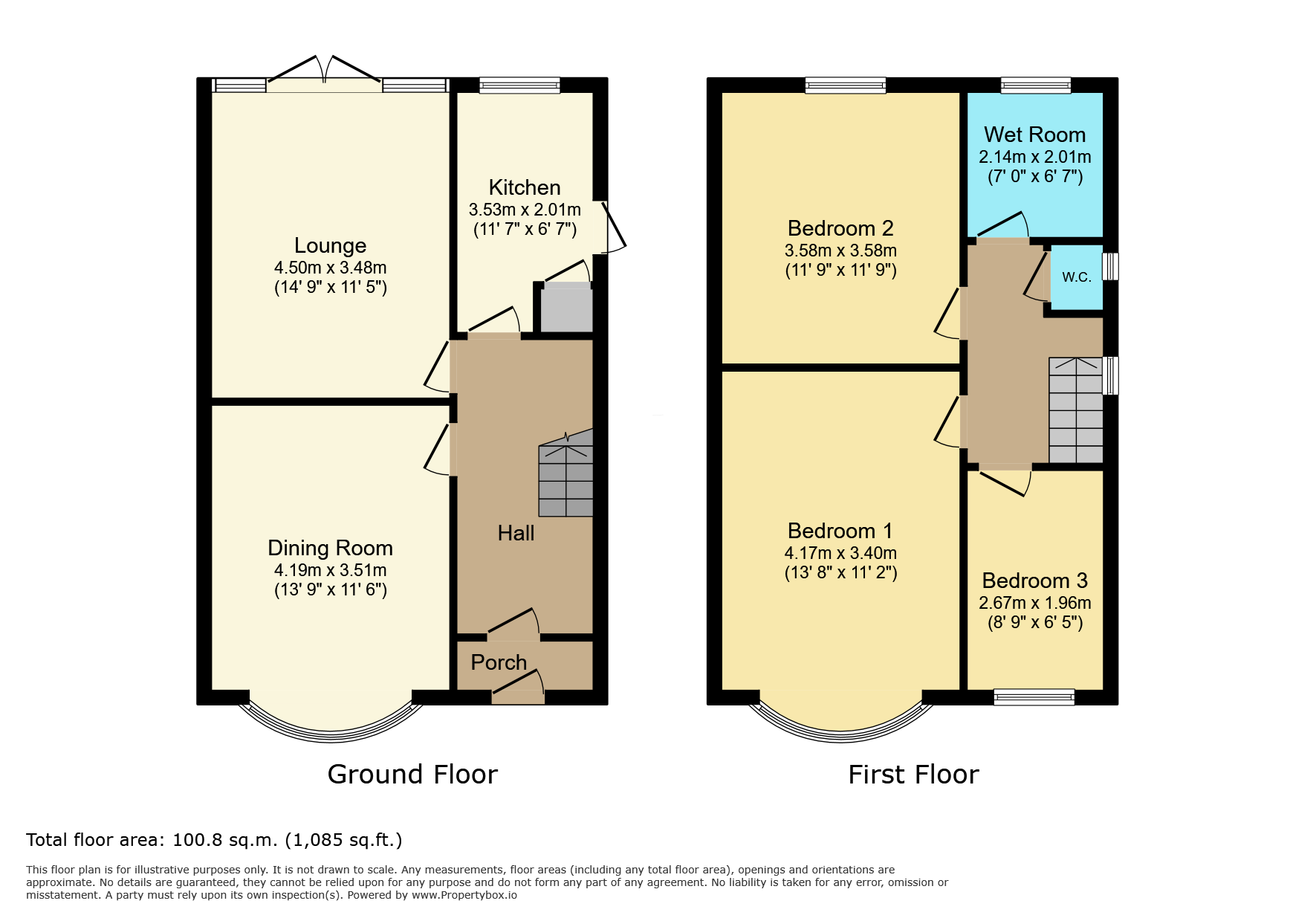 22 Ainsdale Road, Leicester floorplan