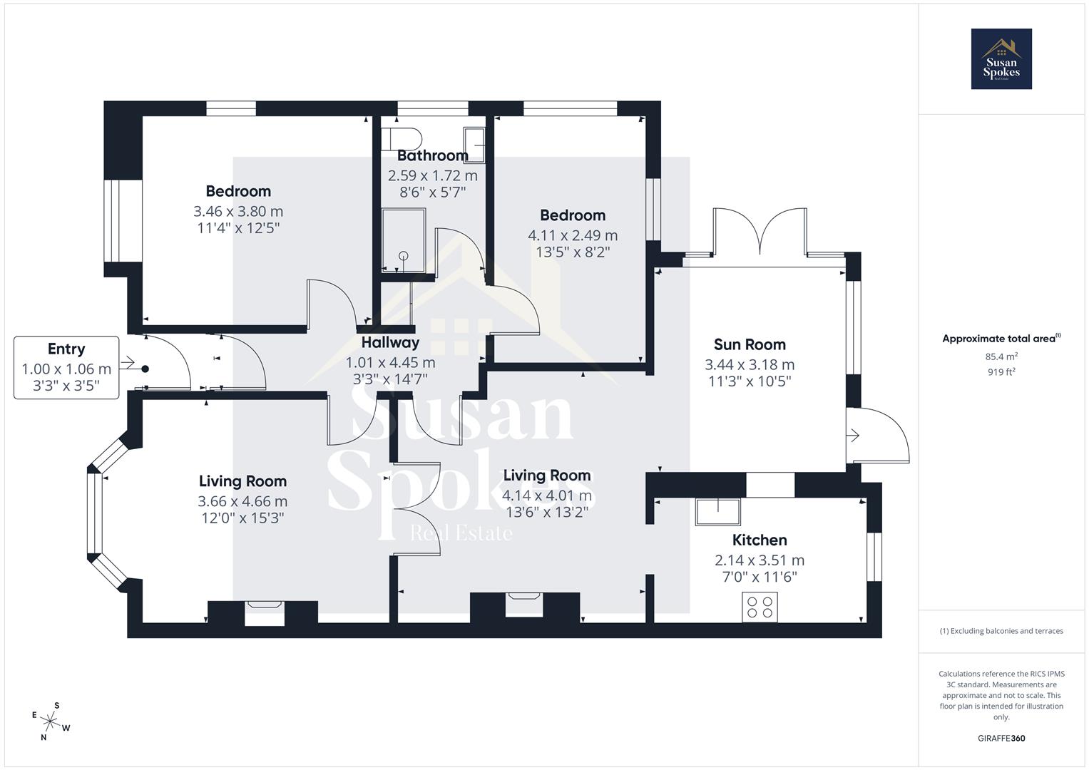 42, Summerhill Road, South Shields floorplan