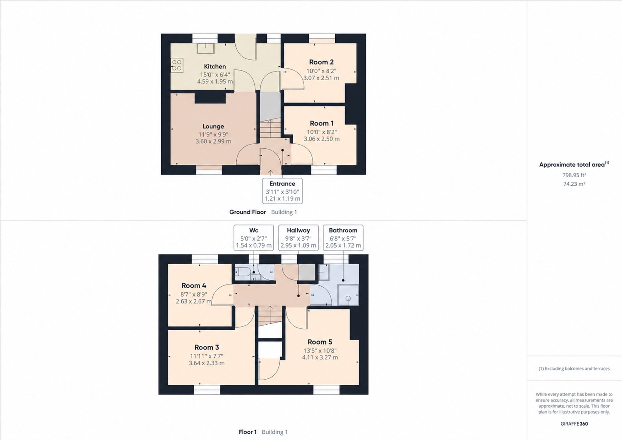 Room 4, 40 Colbourne Avenue, Brighton floorplan