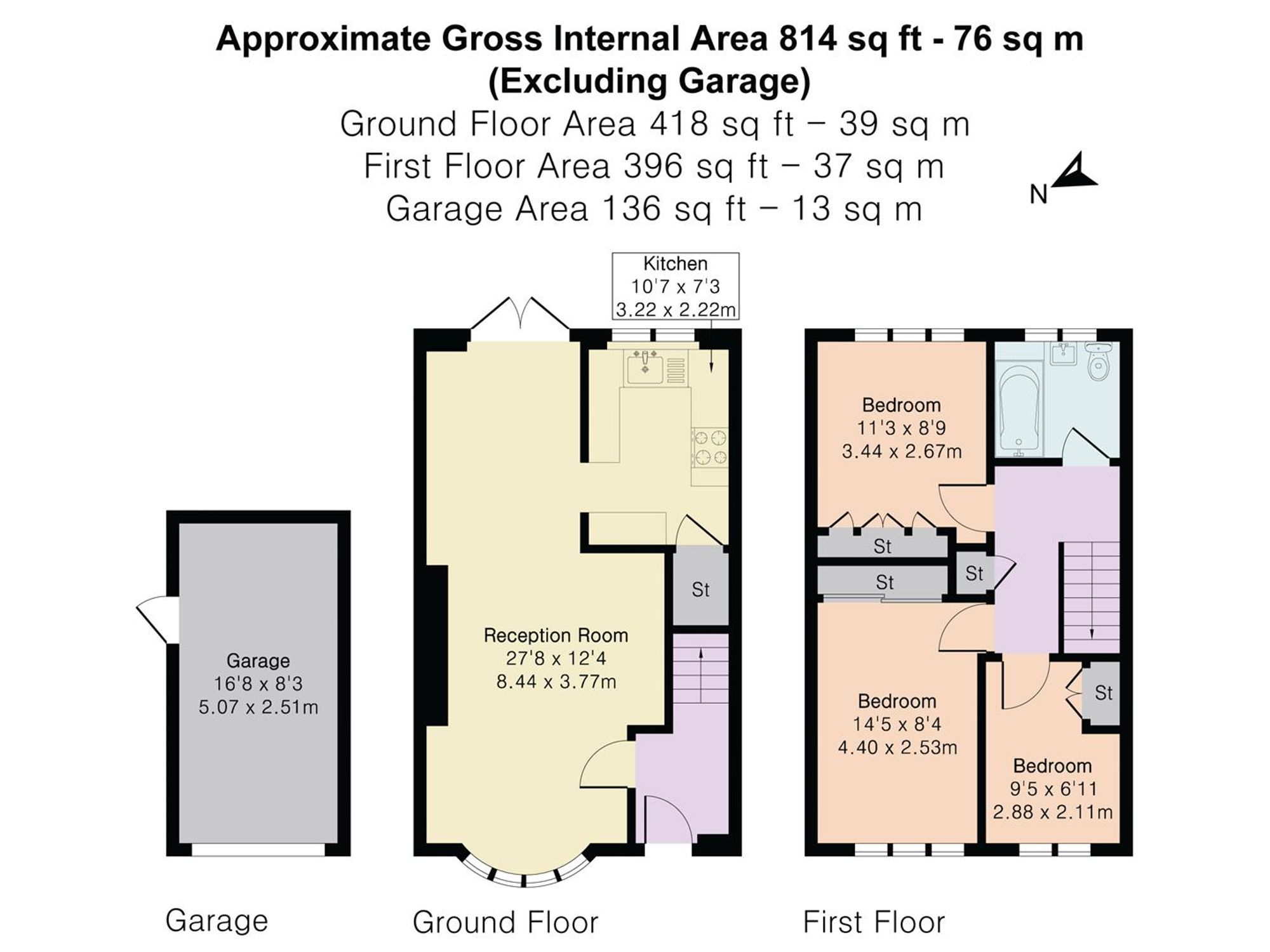 5 Delfcroft, Ware floorplan