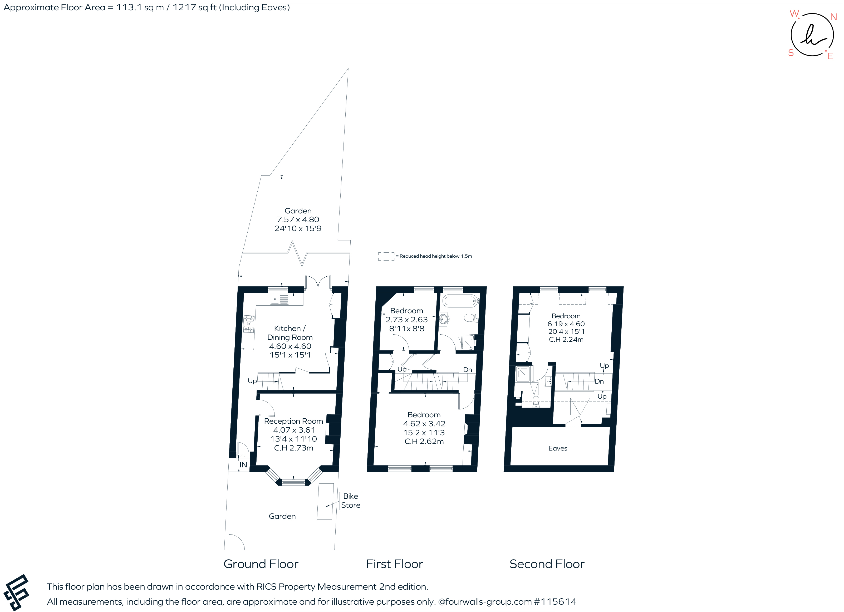 10, Wilna Road, London floorplan