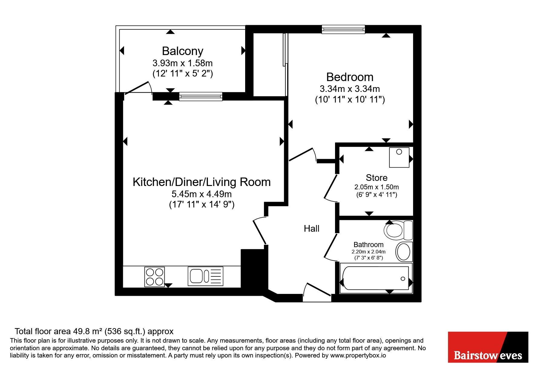 Flat 17, 24, Mahindra Way, London floorplan