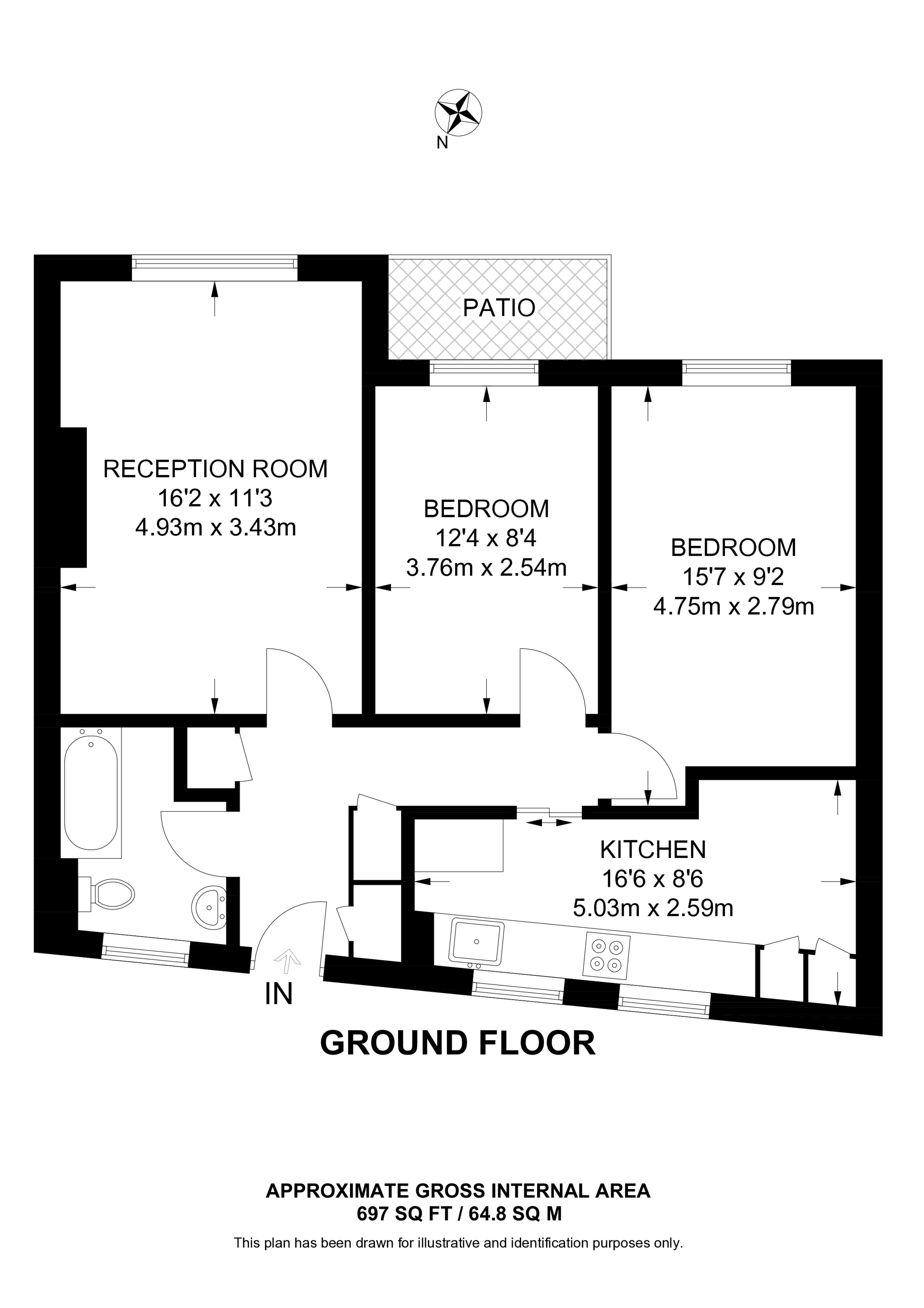 Raymouth Road, South Bermondsey floorplan