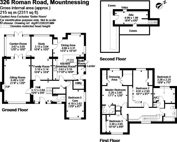 5 Bedrooms Detached house for sale in Roman Road, Mountnessing, Brentwood CM15