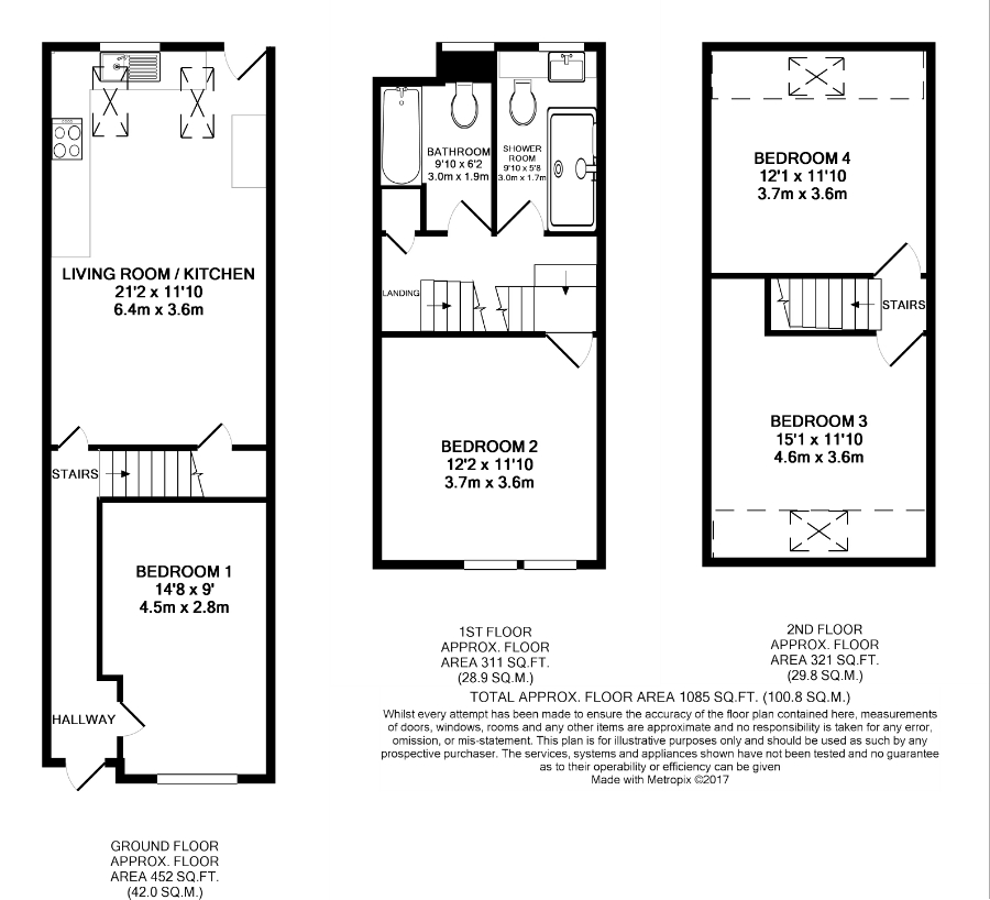 Hartley Grove, Leeds floorplan