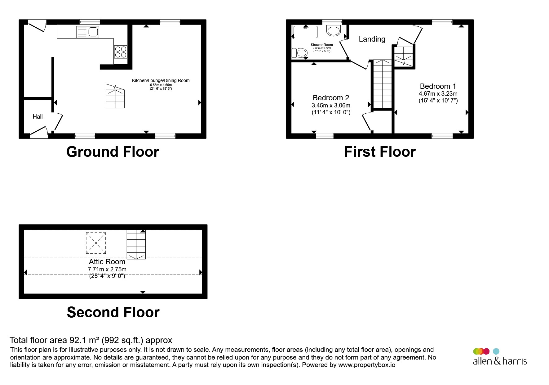 65, Limecraigs Road, Paisley floorplan