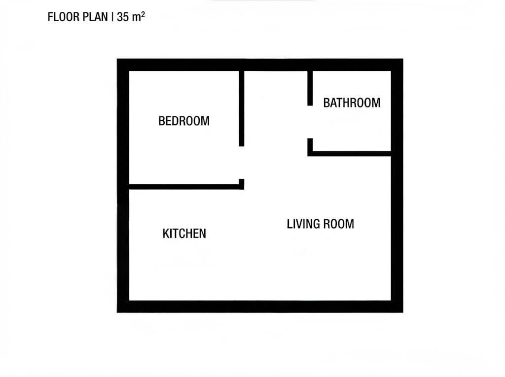 Flat 54, Redman House, London floorplan