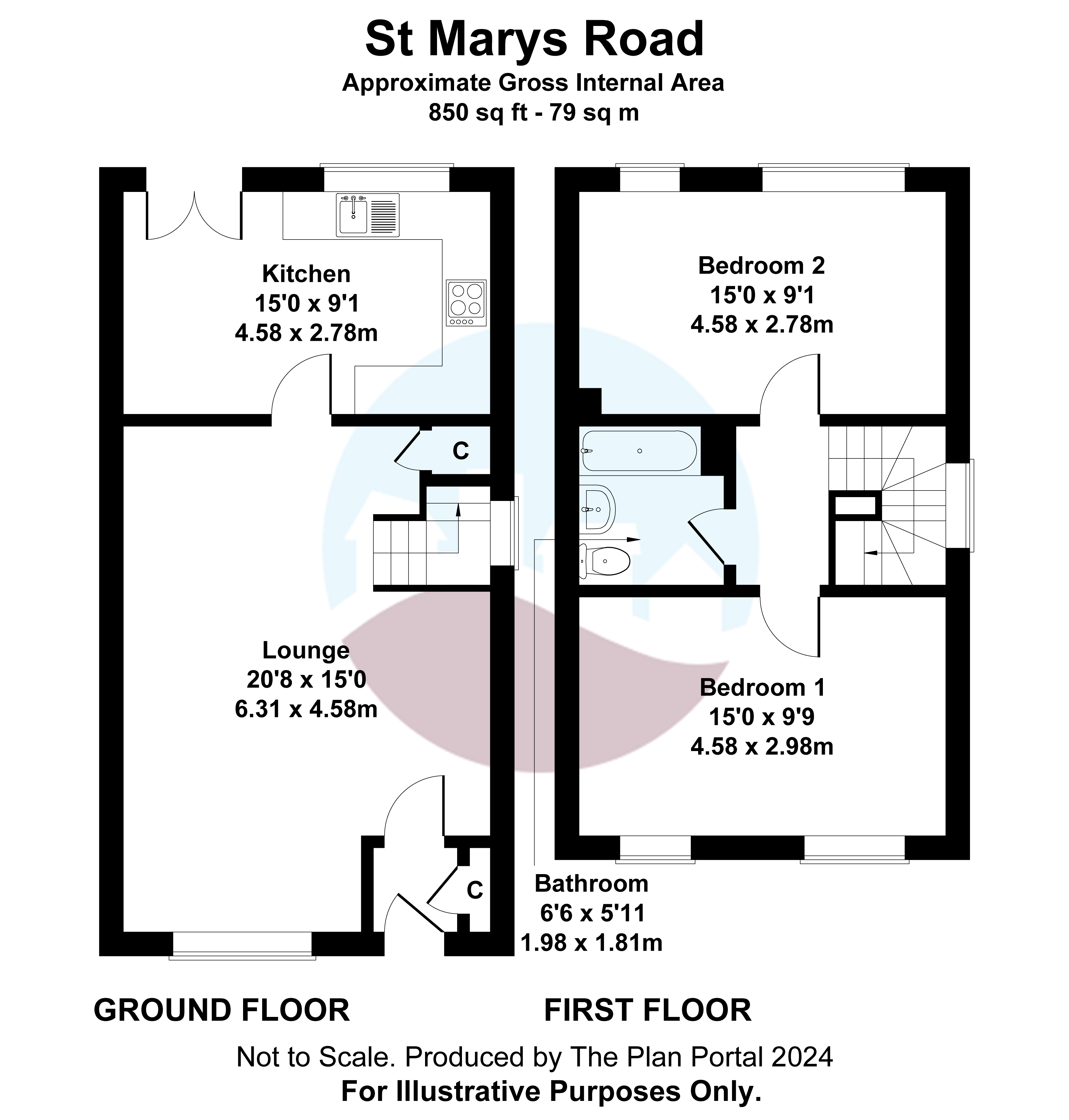 6 St Marys Mews, St Marys Road, Frinton-on-Sea floorplan