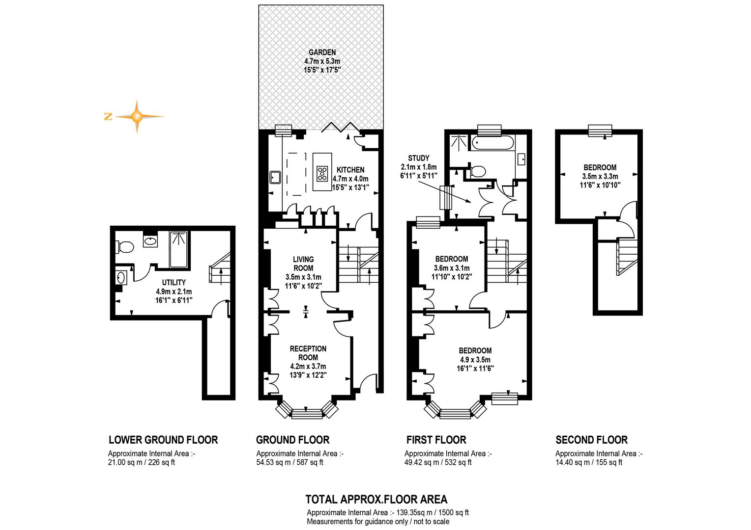 71, Shenley Road, London floorplan