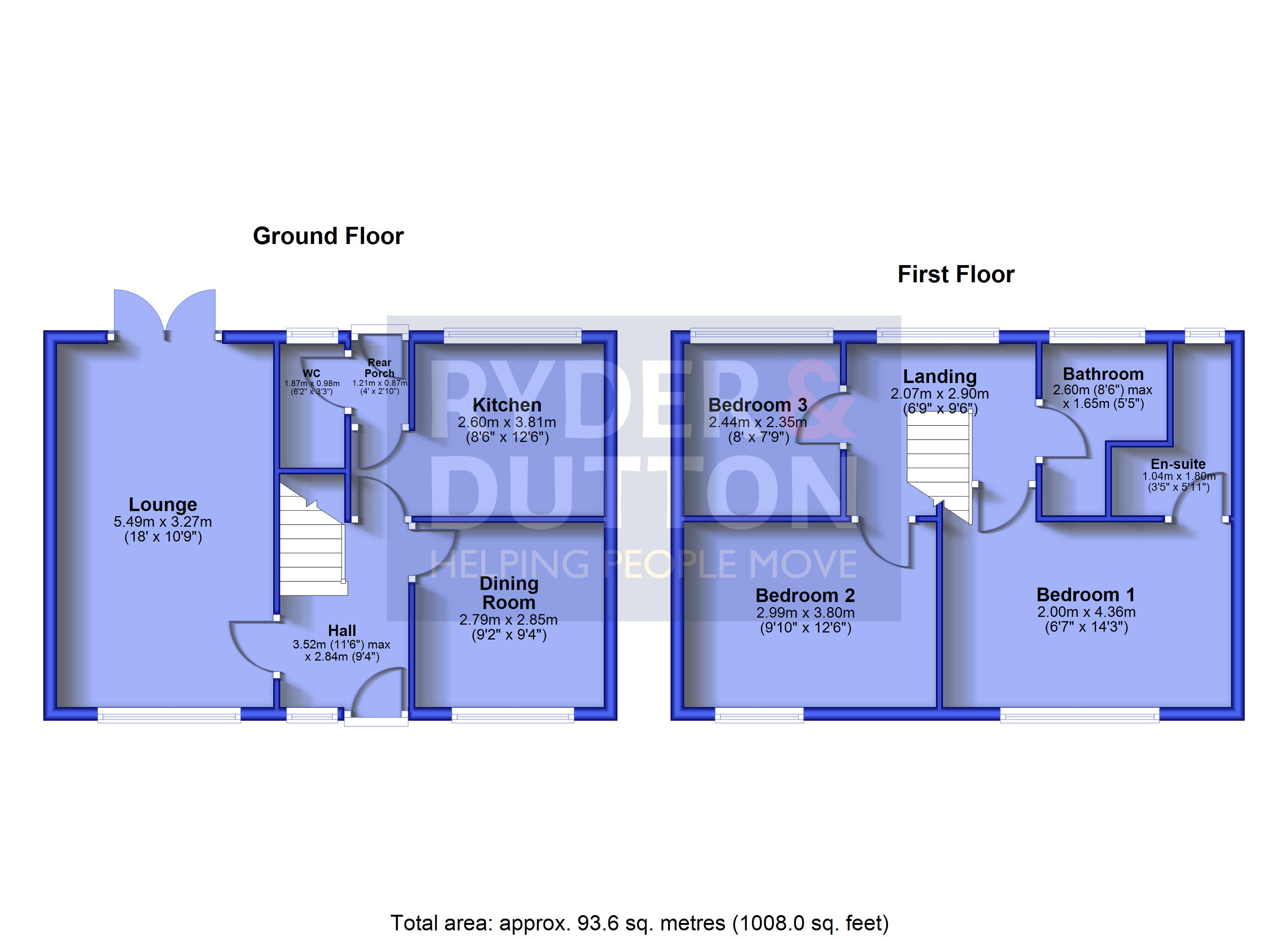 25, Blackshaw Lane, Oldham floorplan