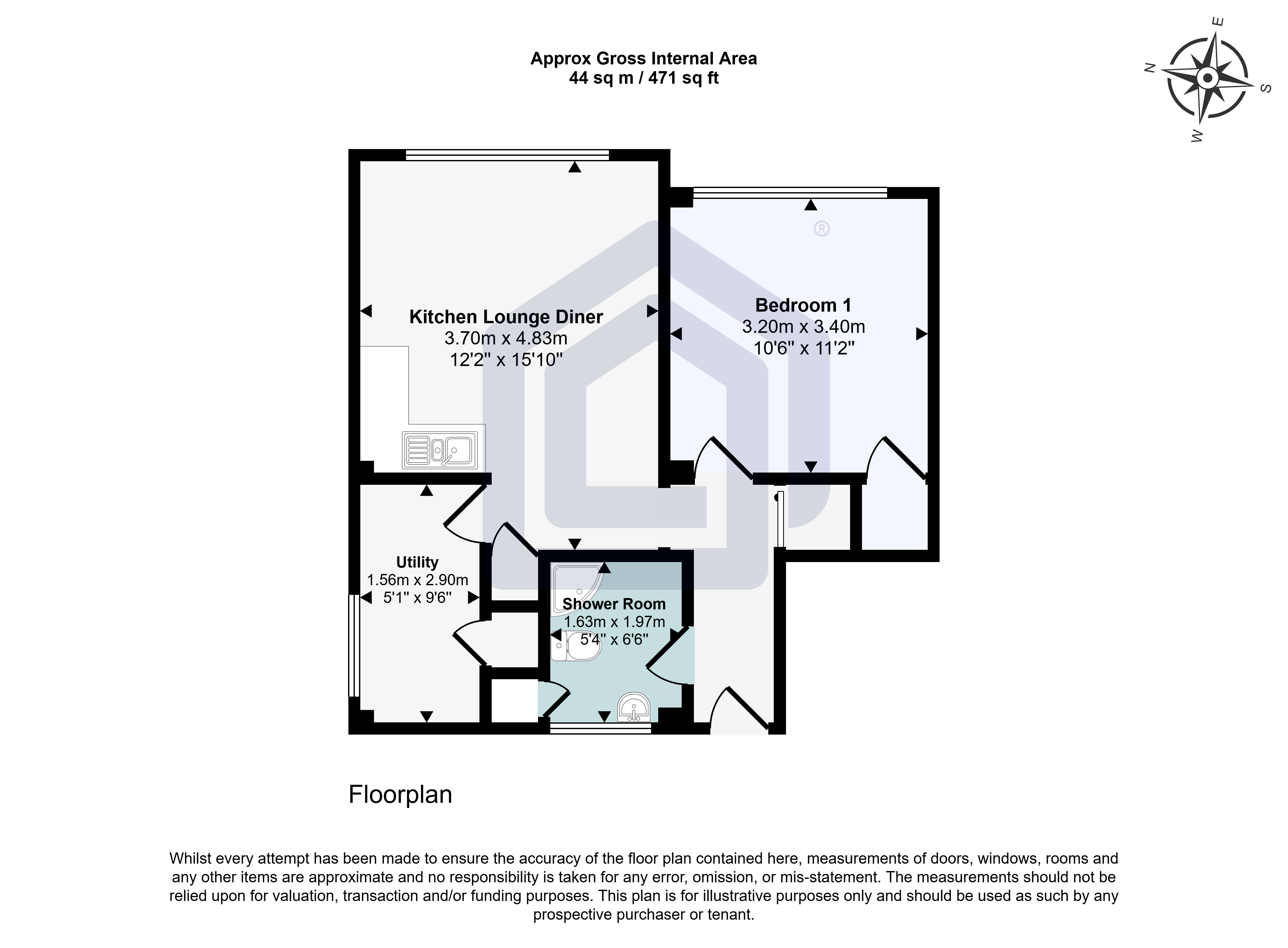 8 The Towers
Southgate, 8 The Towers
Southgate, Stevenage floorplan