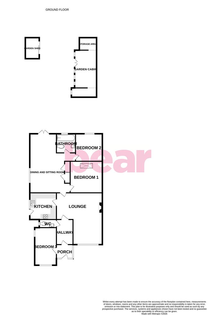 Westwood Gardens, Hadleigh floorplan