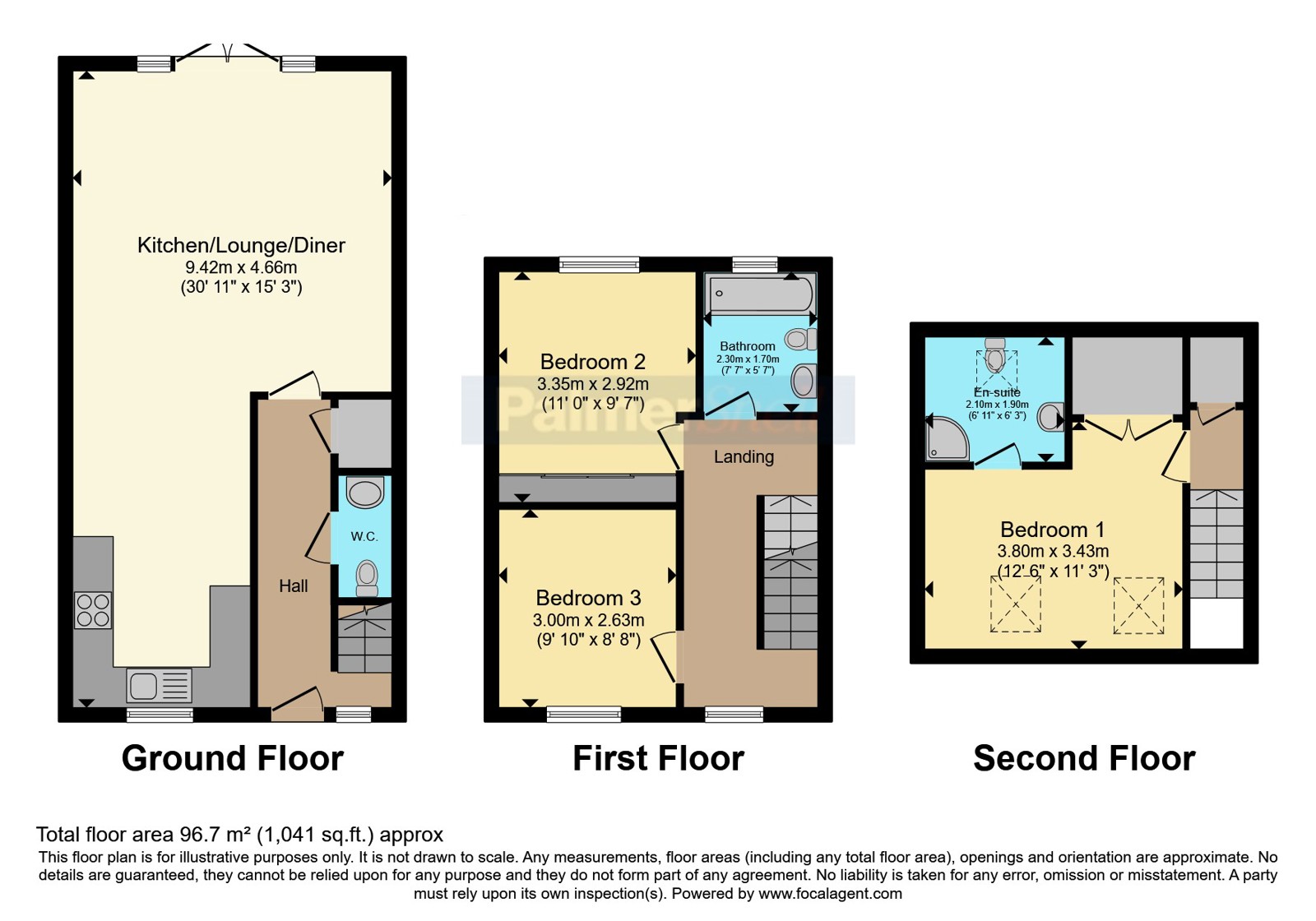 1, Castlemain Gardens, Poole floorplan