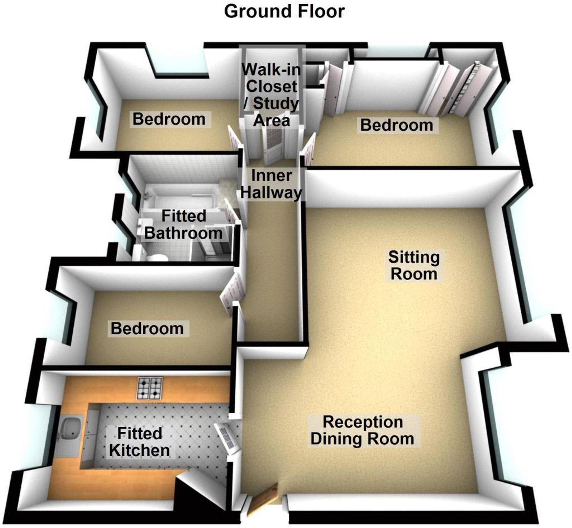 9 Stoneygate Court, Leicester floorplan