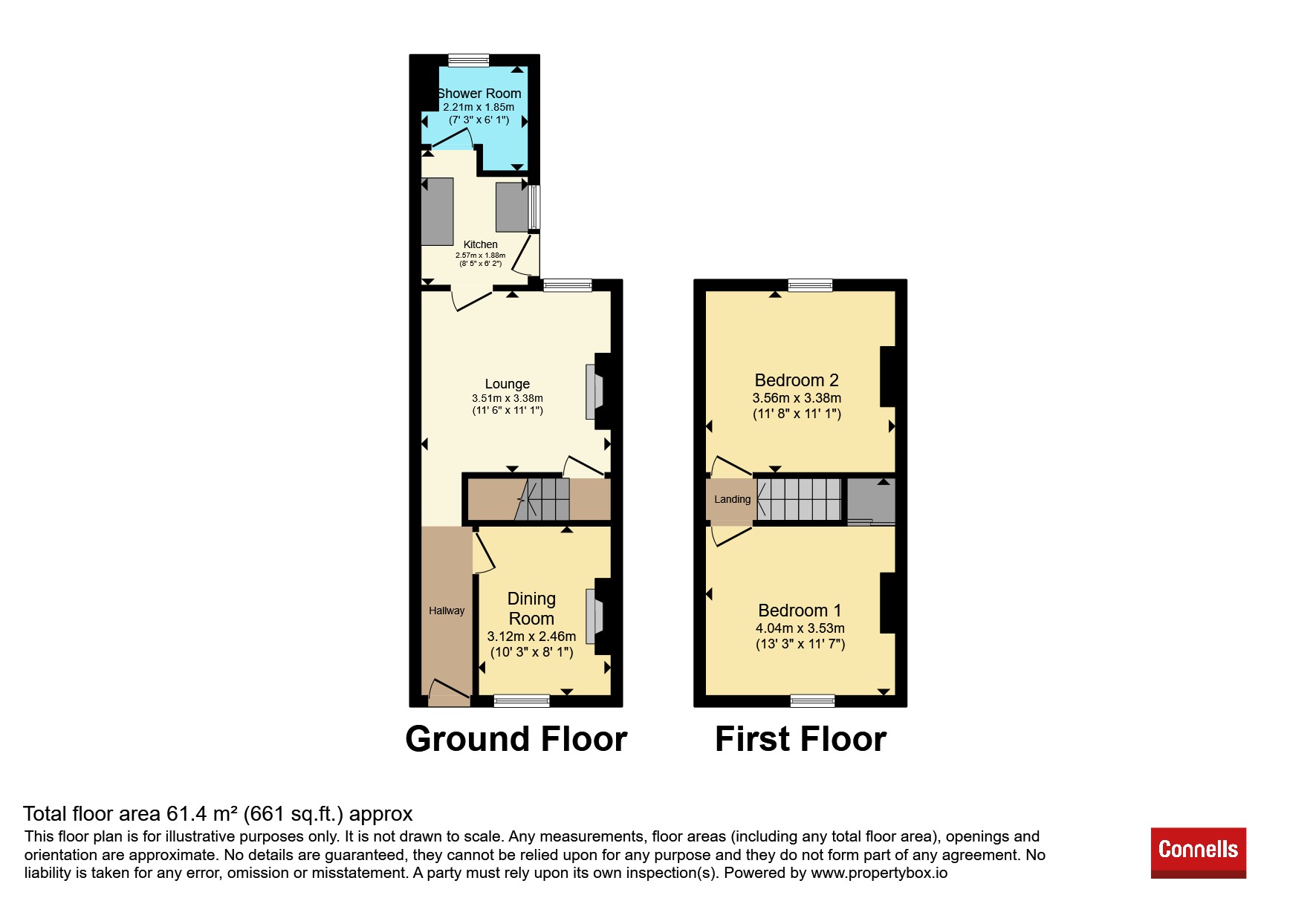 38, Charterhouse Road, Coventry floorplan