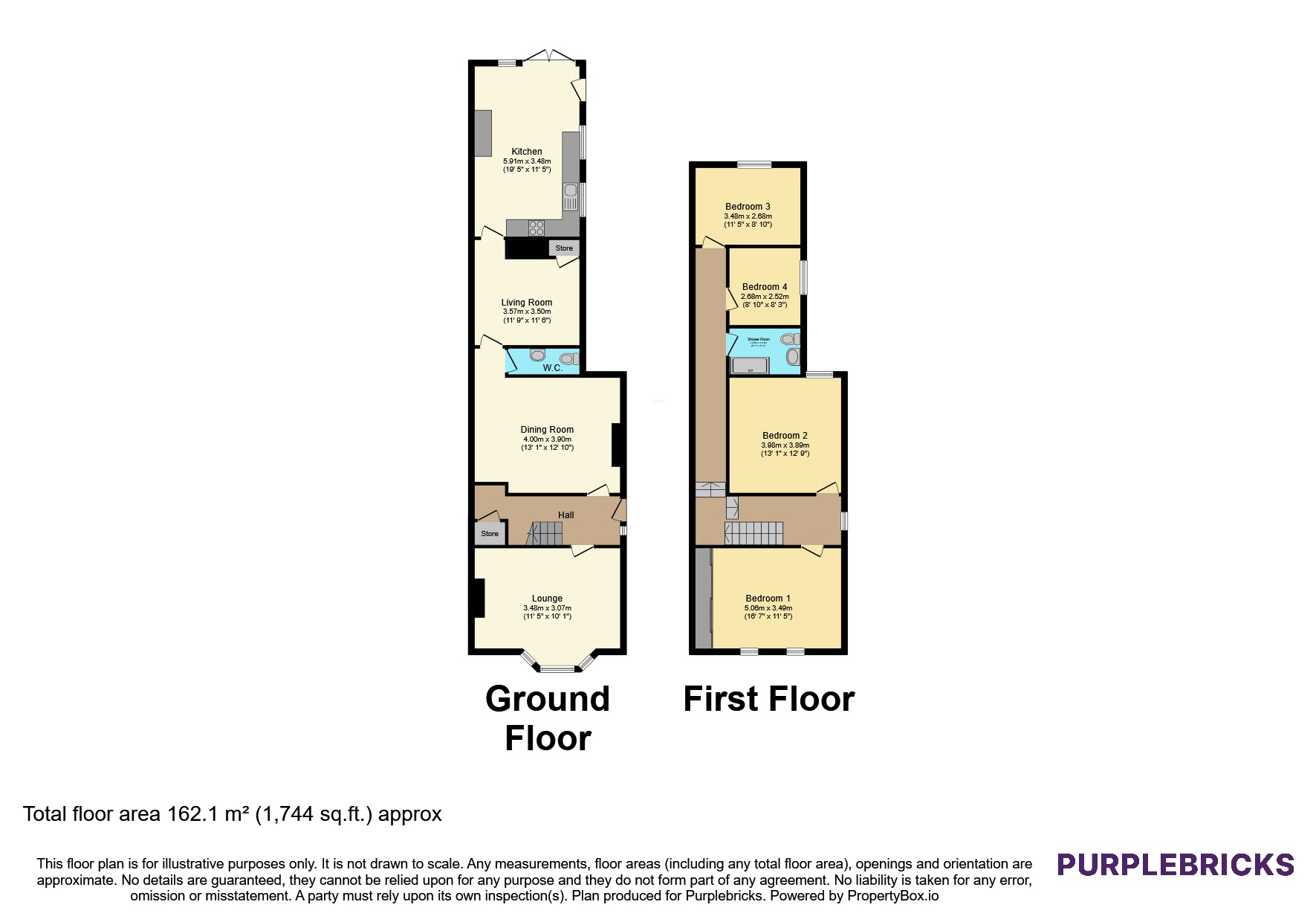 77, Main Street, Burton-on-Trent floorplan