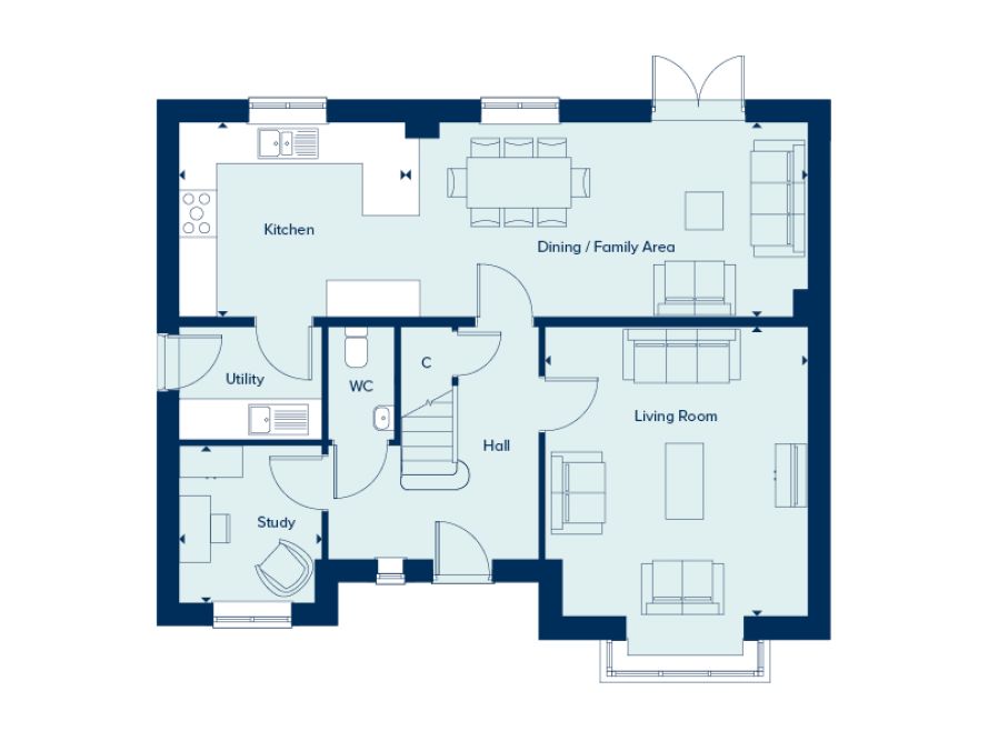 271, Ackender Hill Sales Suite, Alton floorplan
