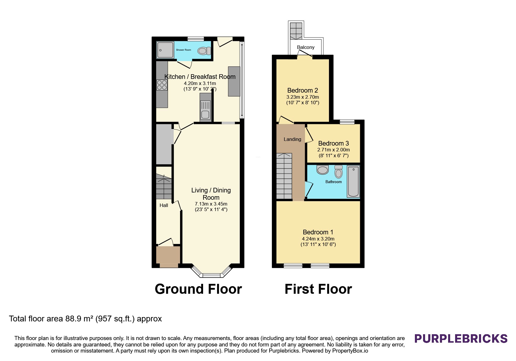 Cricklade Road - Gorse Hill, Swindon floorplan