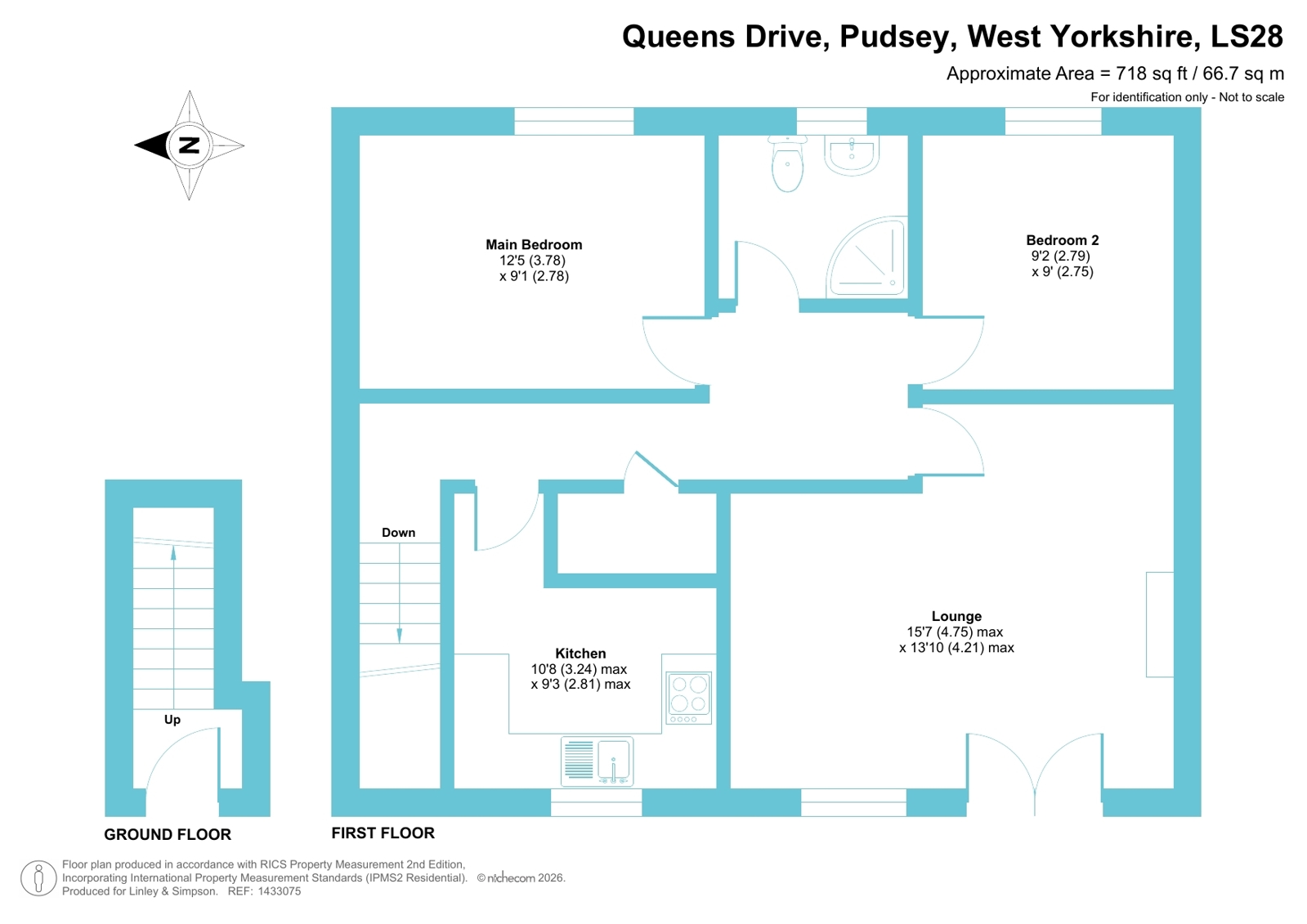 9, Queens Drive, West Yorkshire floorplan