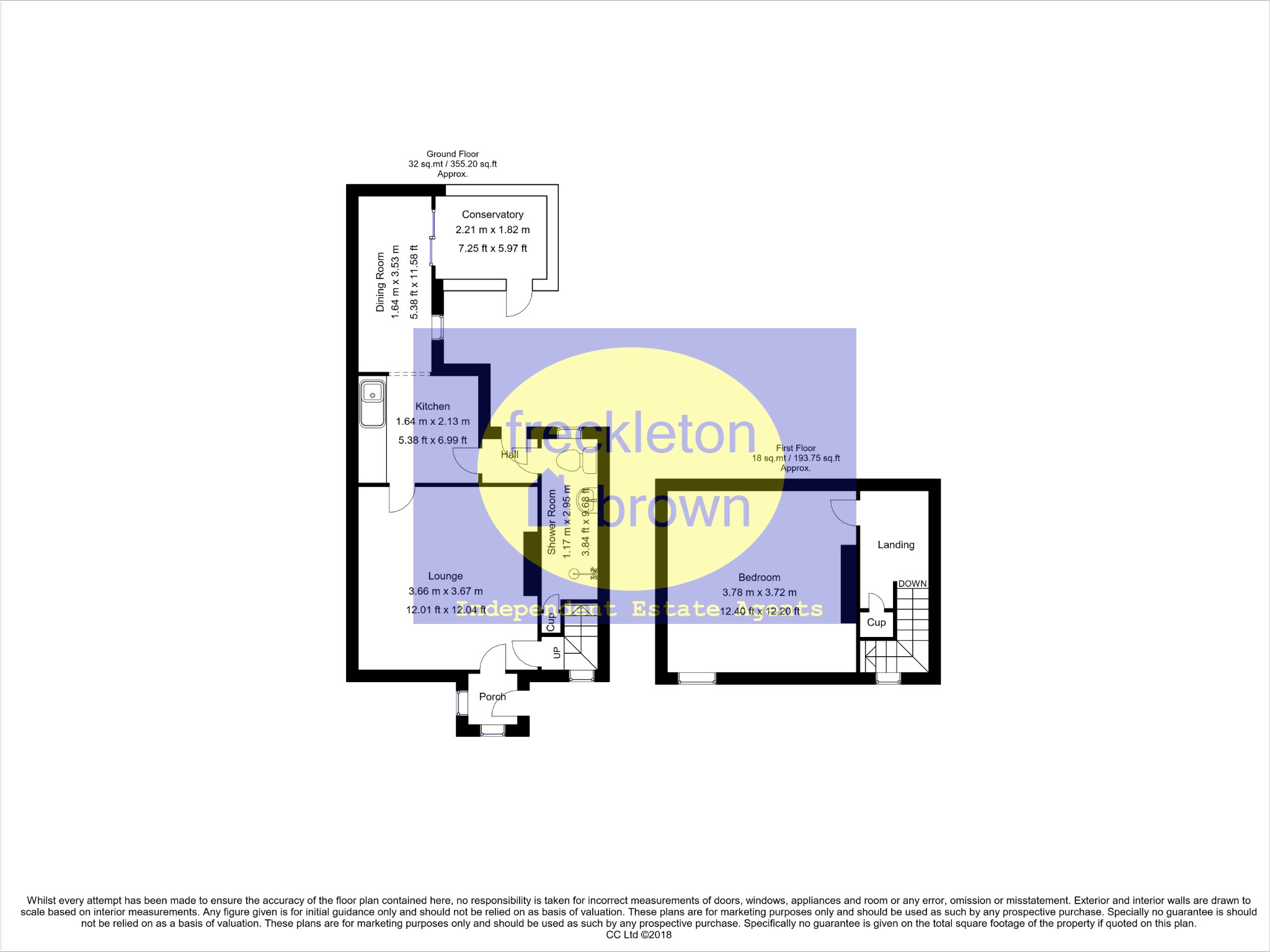 110, Newthorpe Common, Nottingham floorplan