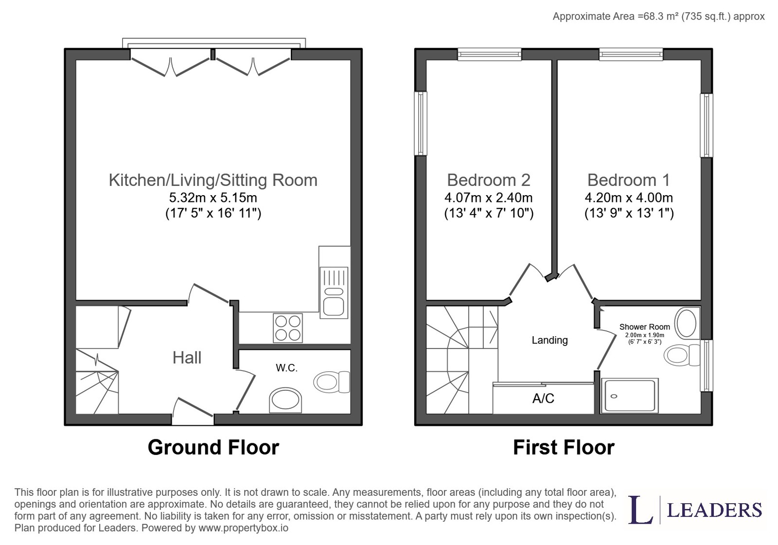 Flat 18, Croft Court, Gregory Street, Suffolk floorplan